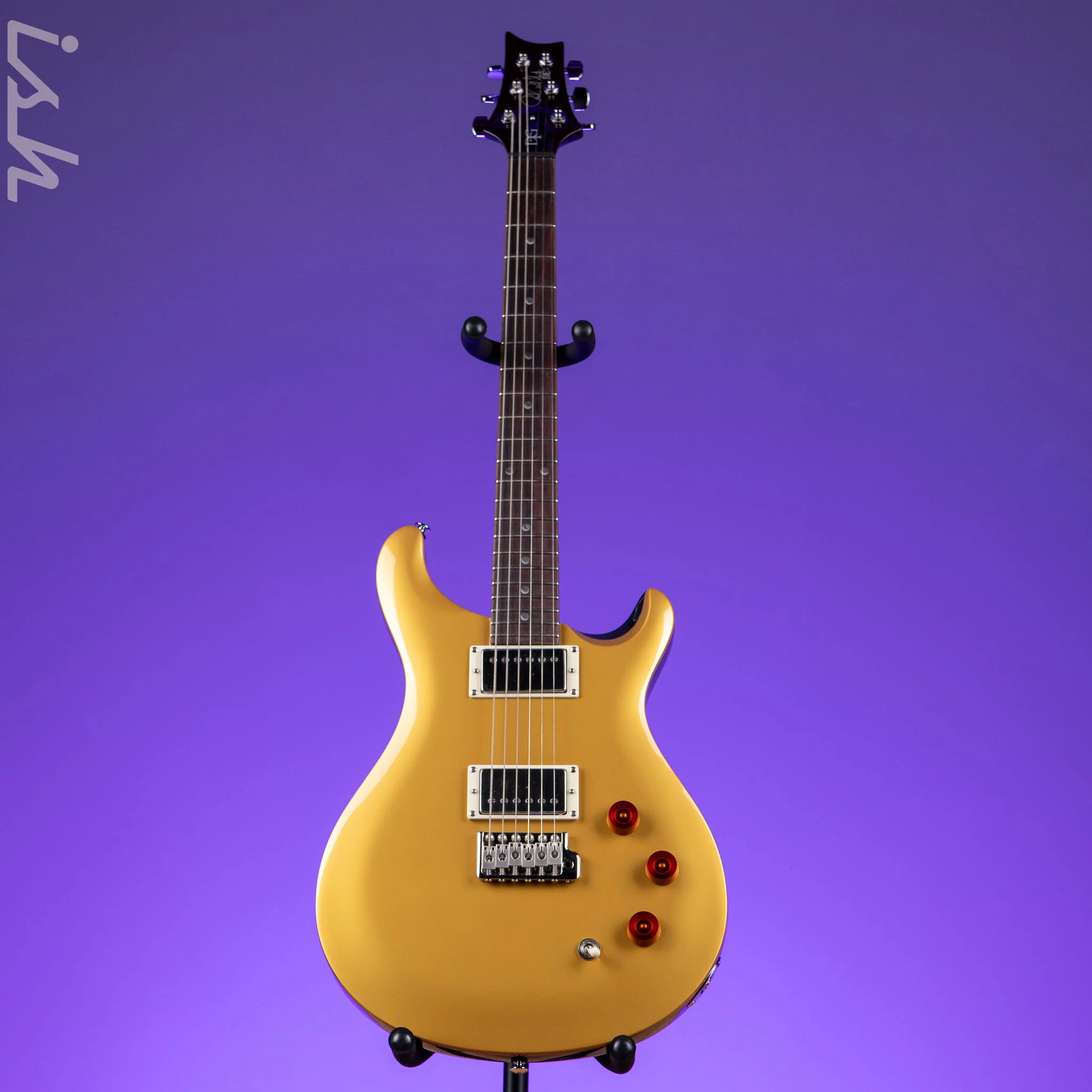 PRS SE DGT David Grissom Electric Guitar Gold Top Demo - Image 2