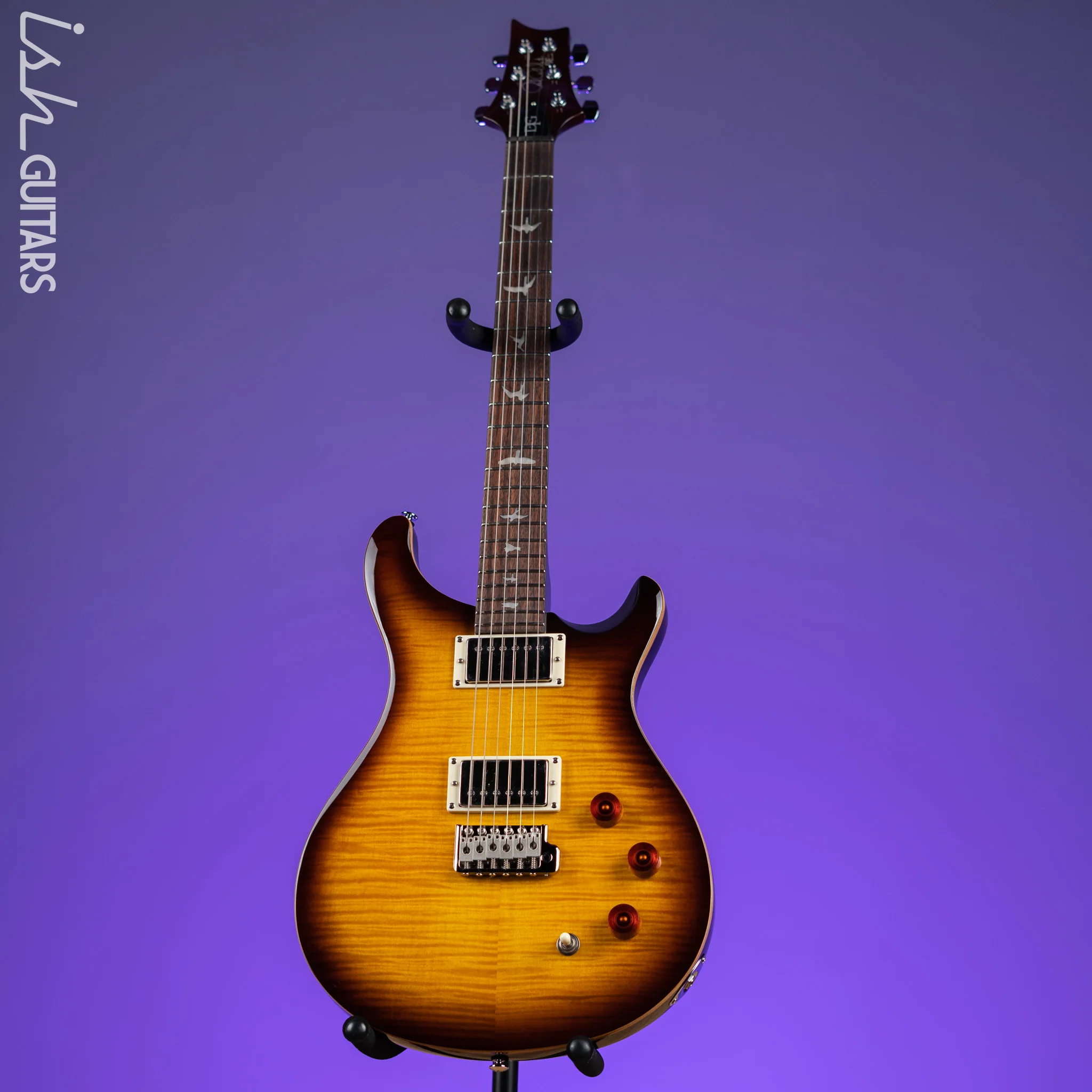 PRS SE DGT David Grissom Electric Guitar McCarty Tobacco Sunburst - Image 2