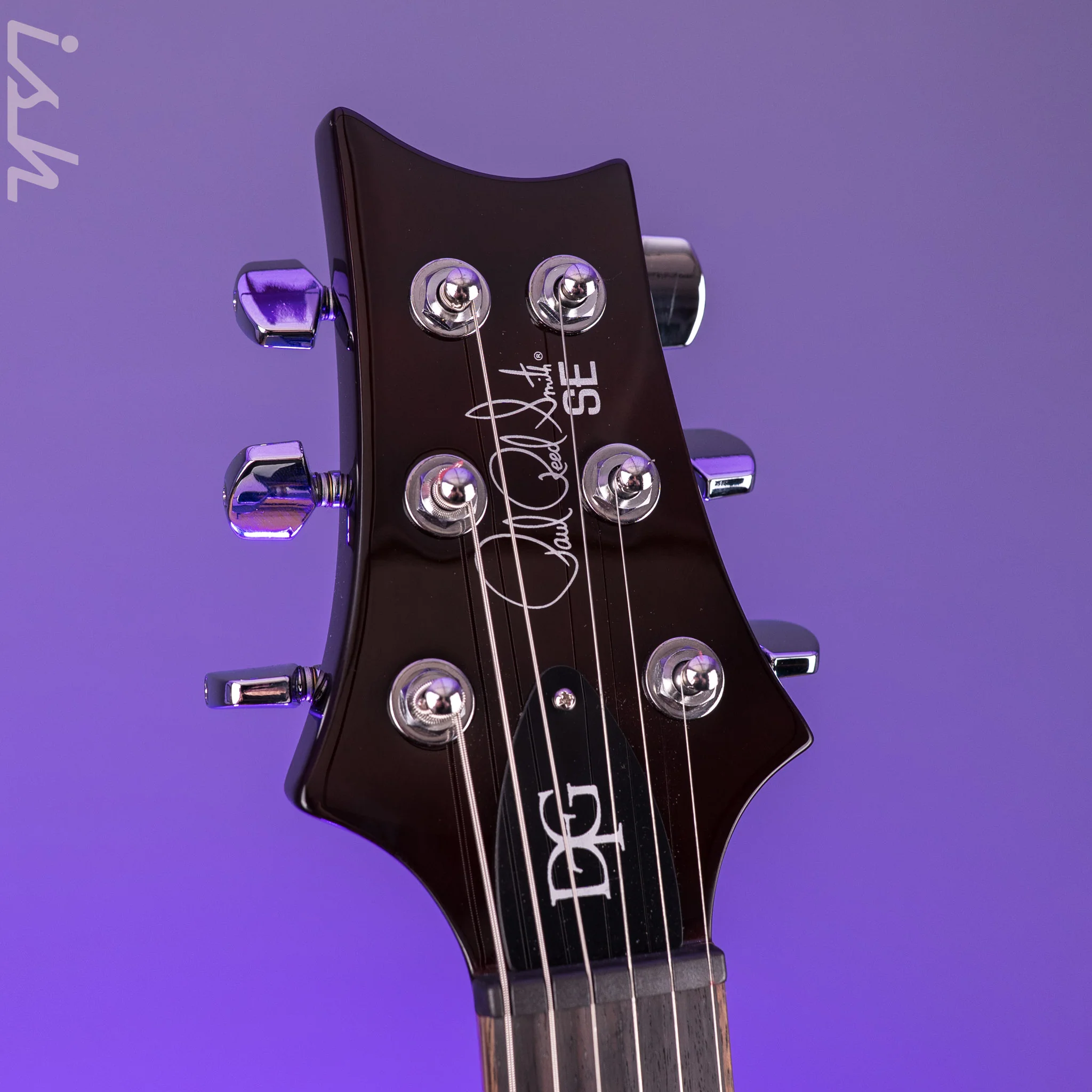 PRS SE DGT Standard Moon Inlay McCarty Tobacco Sunburst - Image 6
