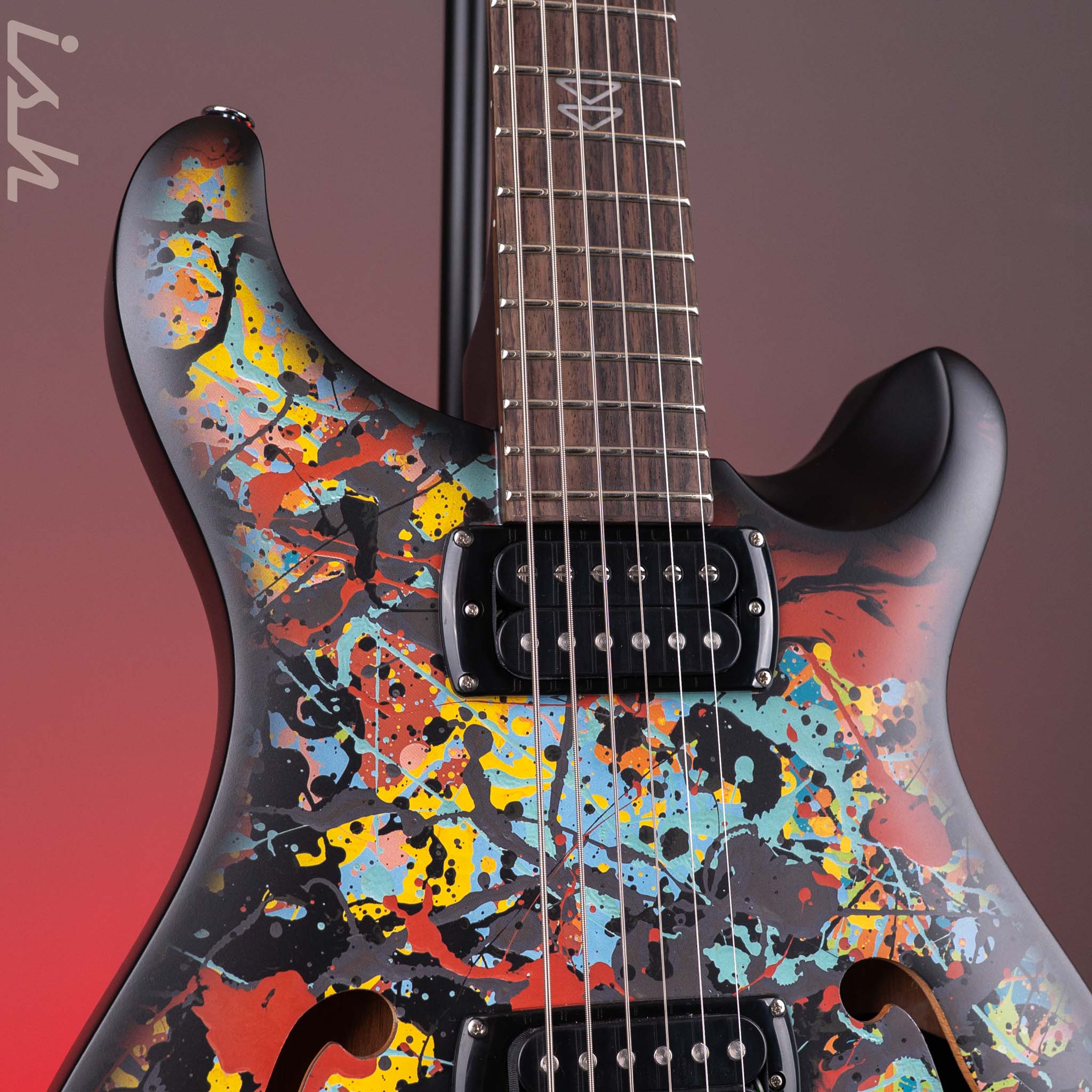 PRS SE Ed Sheeran Cosmic Splash Hollowbody I Baritone - Image 4