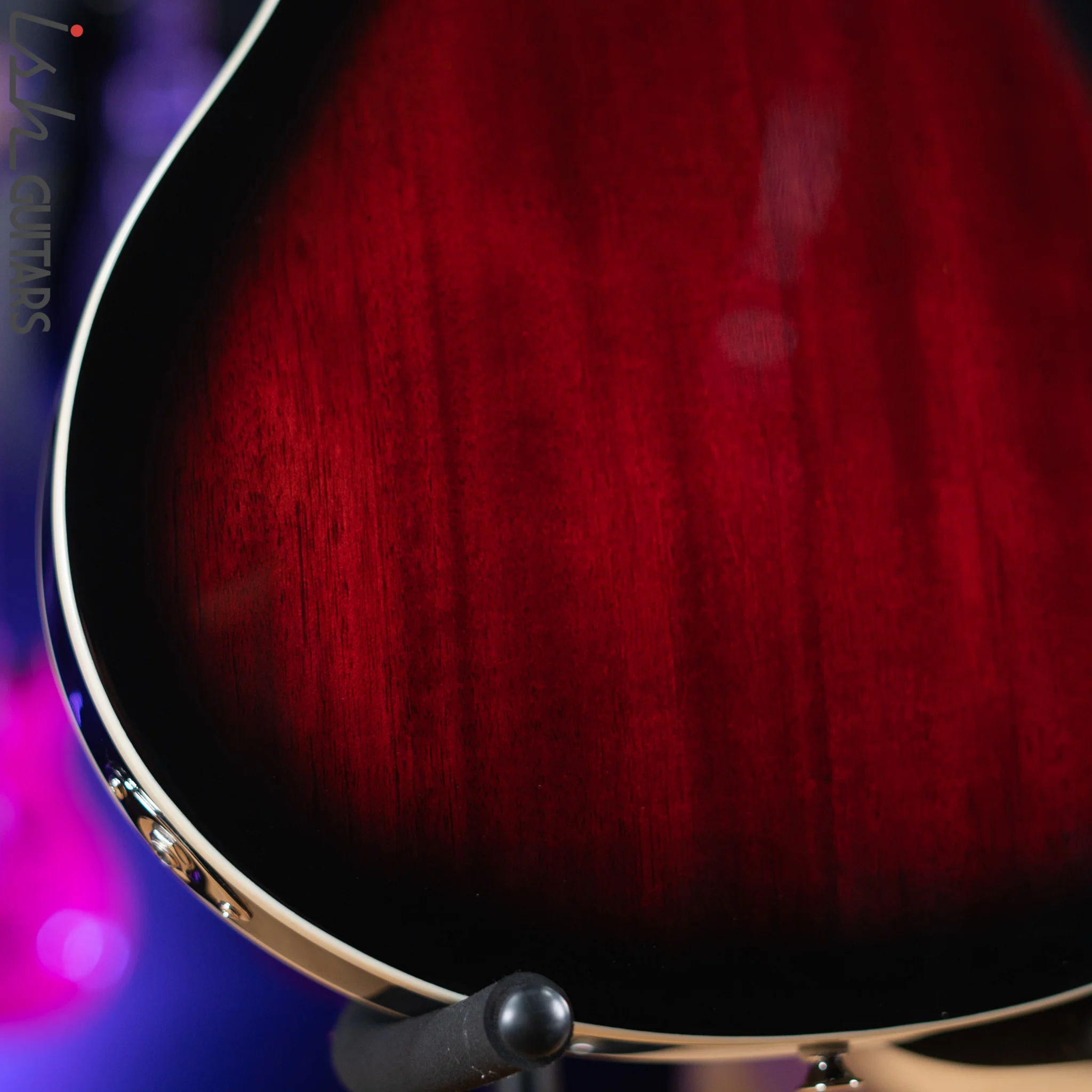 PRS SE Hollowbody Standard Electric Guitar Fire Red Burst Demo - Image 10