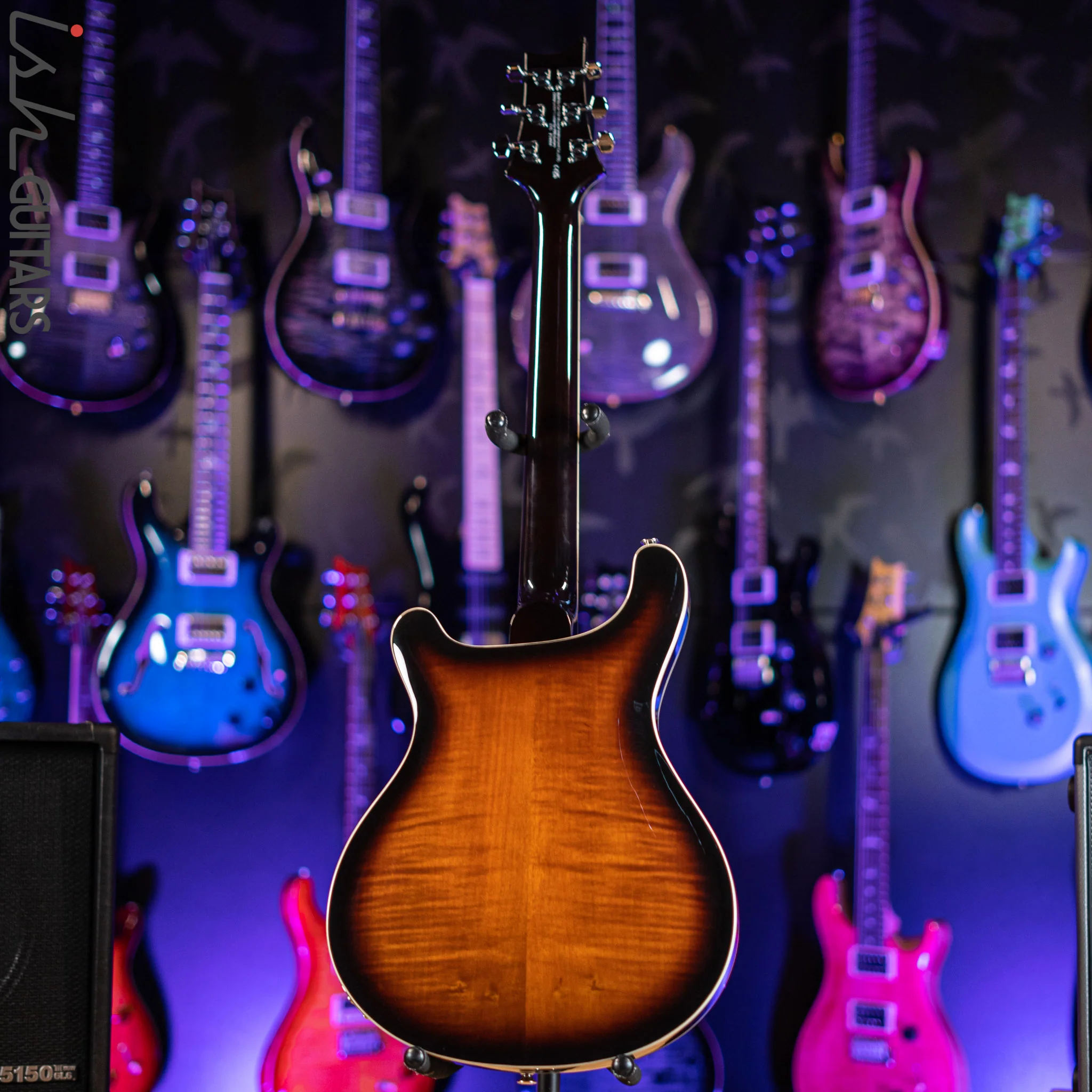 PRS SE Hollowbody II Black Gold Sunburst - Image 6