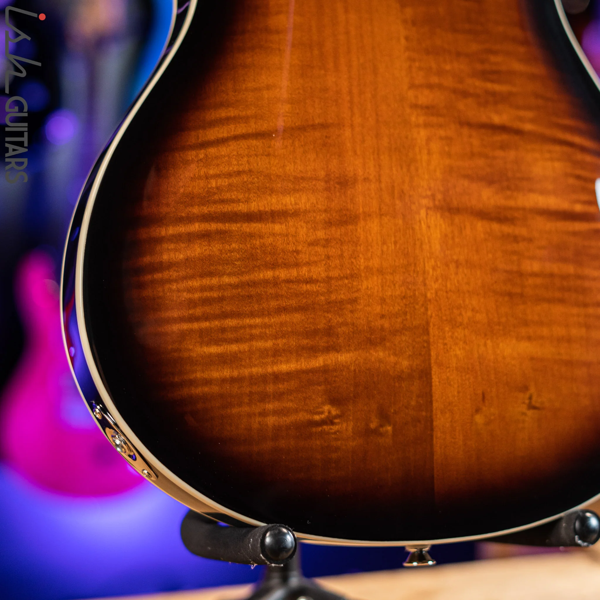 PRS SE Hollowbody II Black Gold Sunburst - Image 9