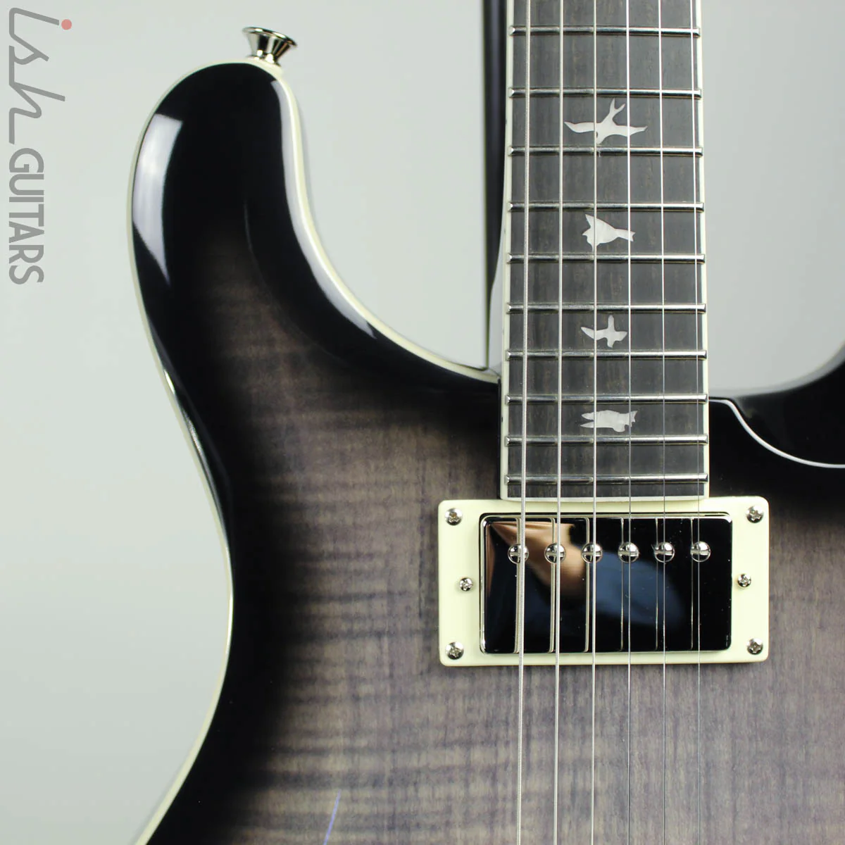 PRS SE Hollowbody II Charcoal Burst - Image 3