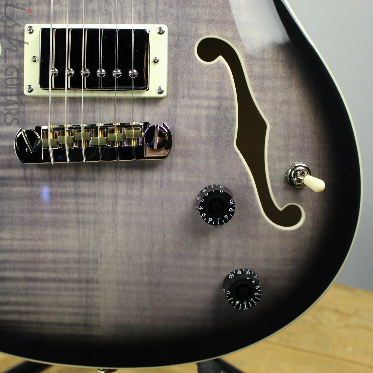 PRS SE Hollowbody II Charcoal Burst - Image 4