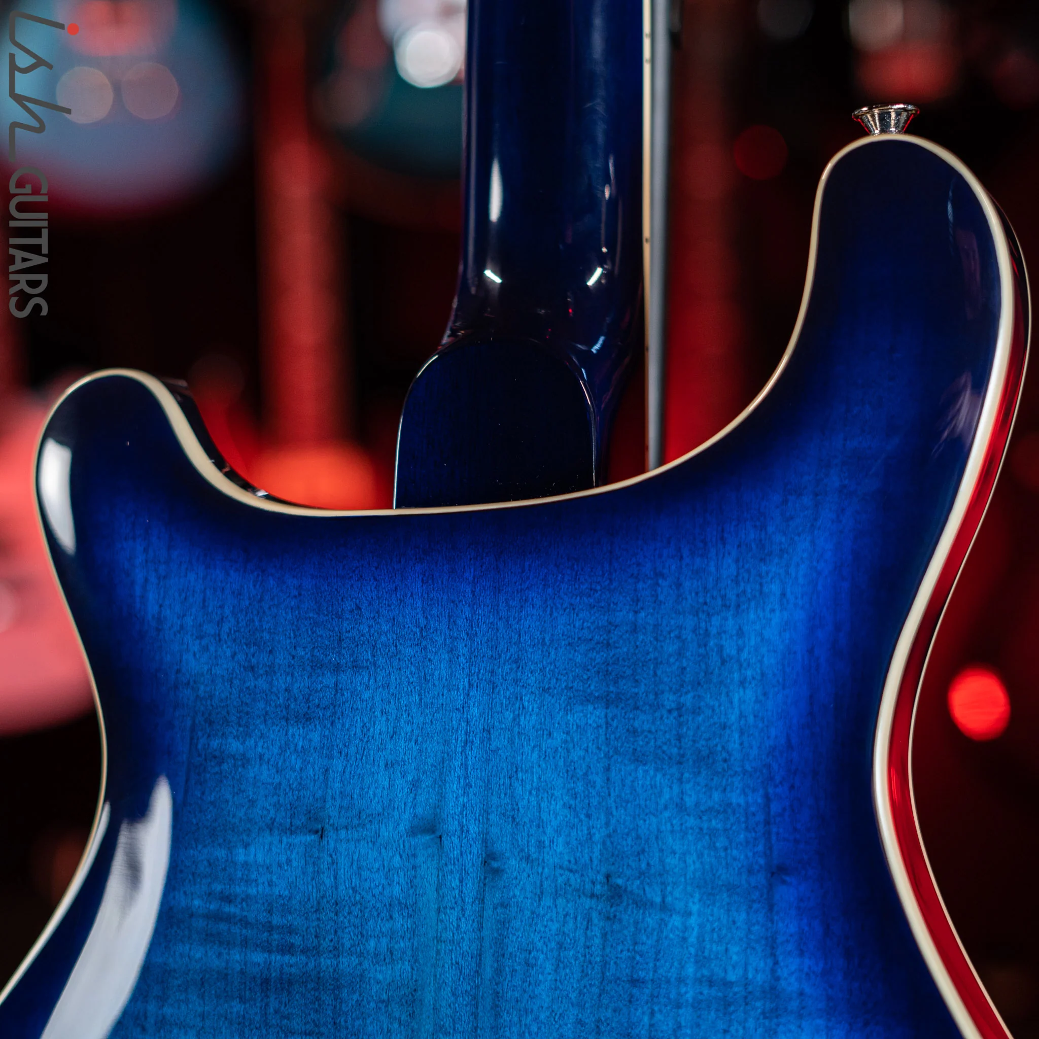PRS SE Hollowbody II Faded Blue Burst - Image 8