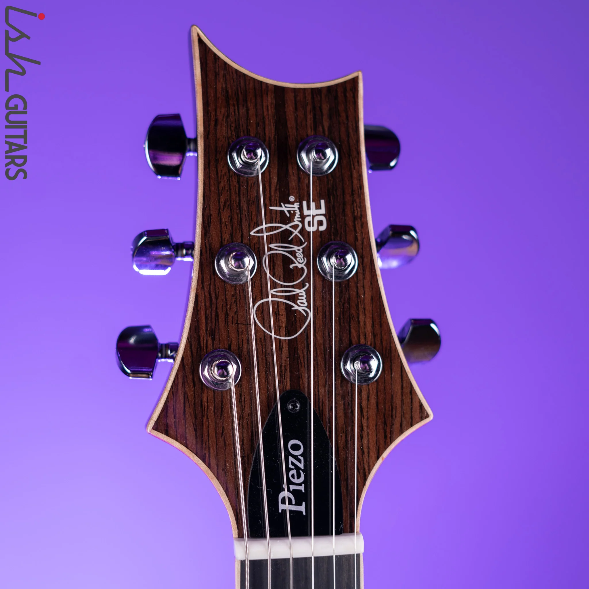 PRS SE Hollowbody II Piezo Electric Guitar Black Gold Sunburst - Image 6