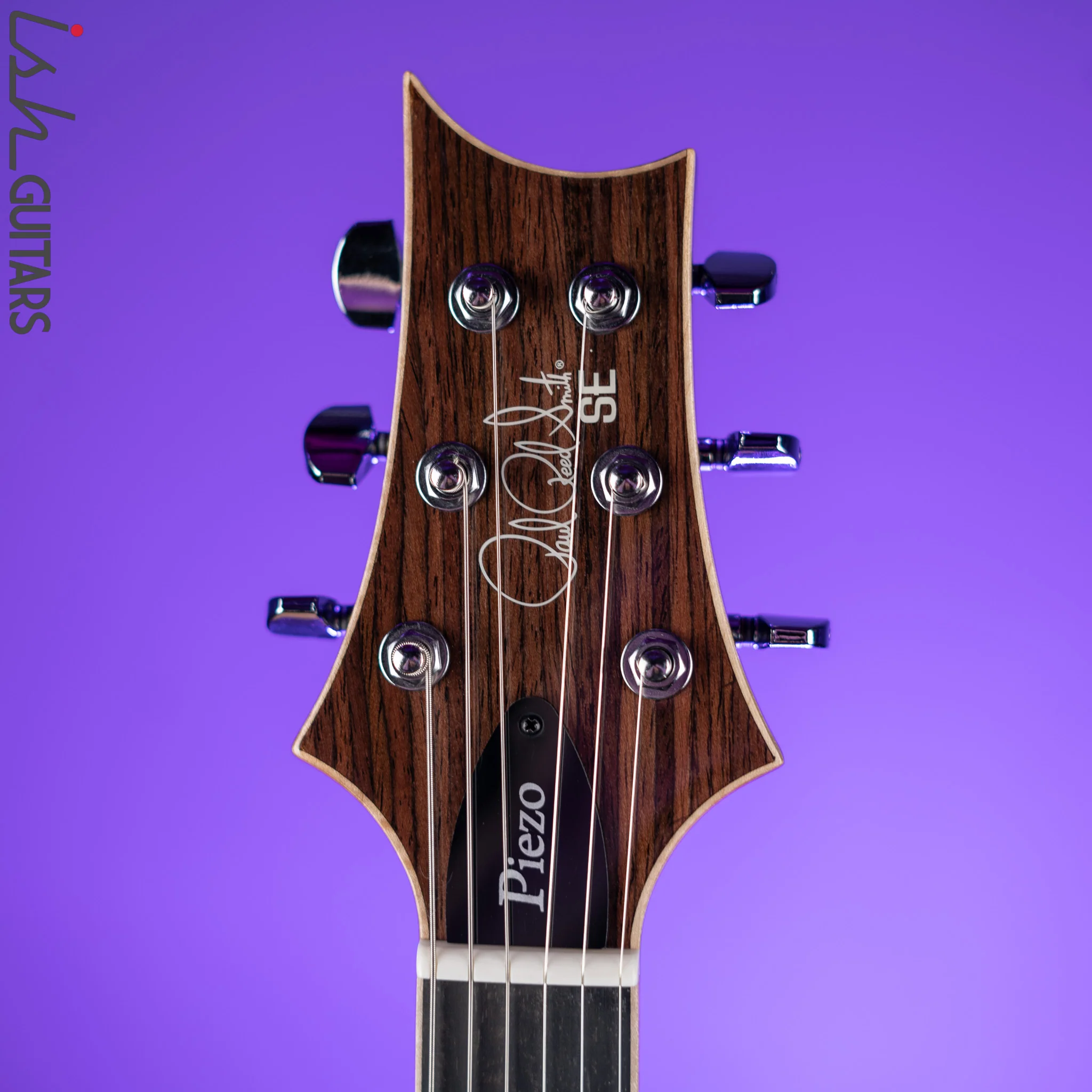 PRS SE Hollowbody II Piezo Electric Guitar Black Gold Sunburst - Image 6