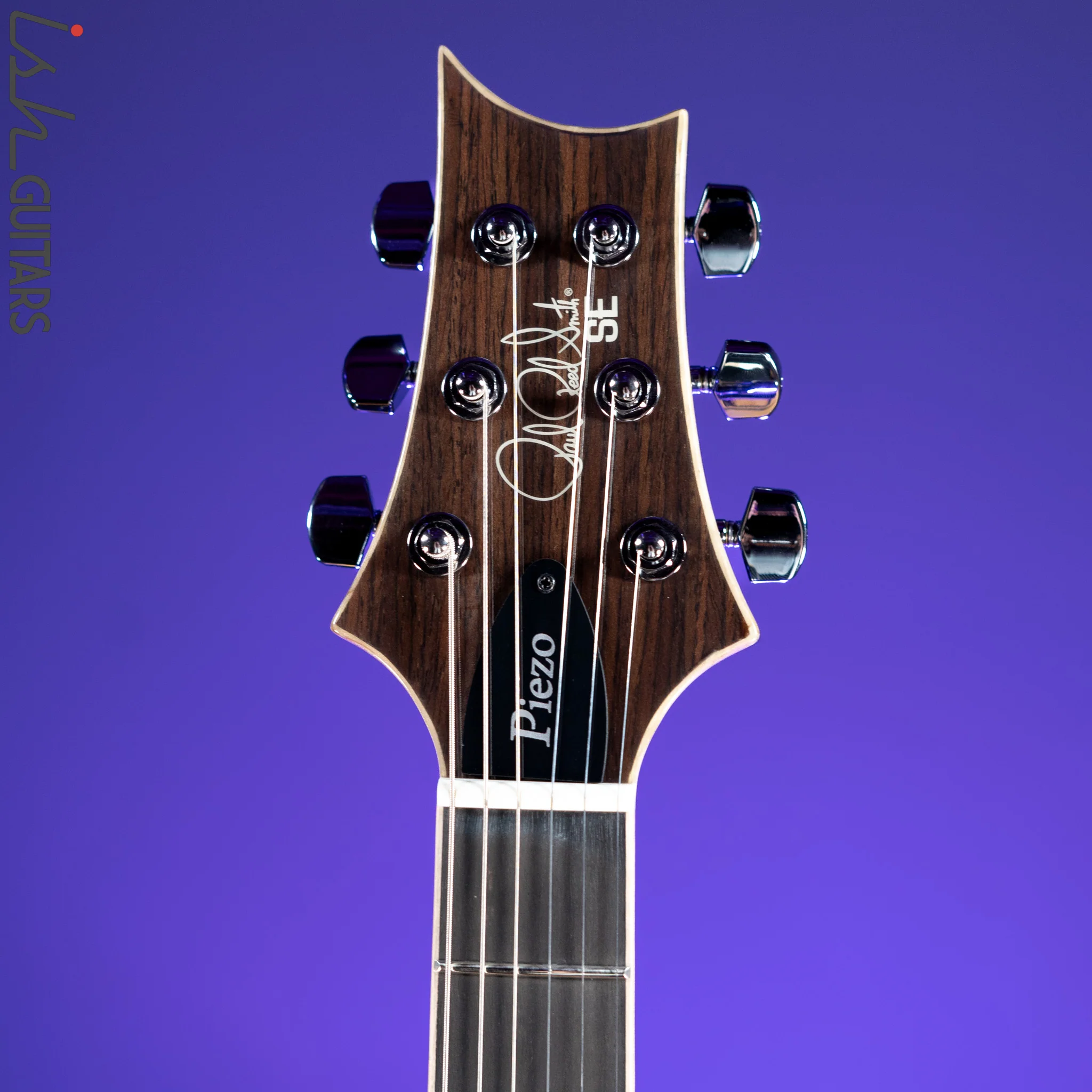 PRS SE Hollowbody II Piezo Electric Guitar Peacock Blue Sunburst Demo - Image 6