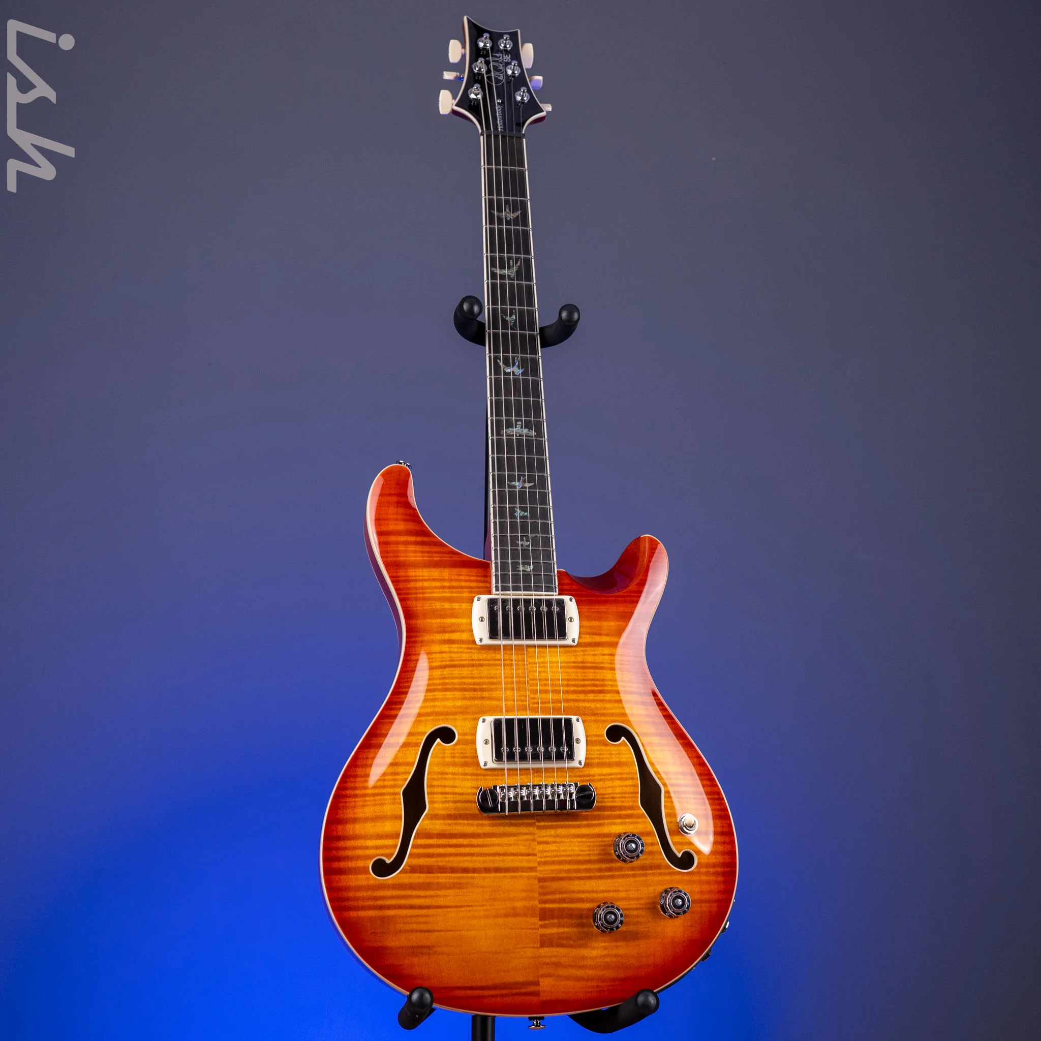 PRS Se Hollowbody II Piezo Vintage Sunburst - Image 2