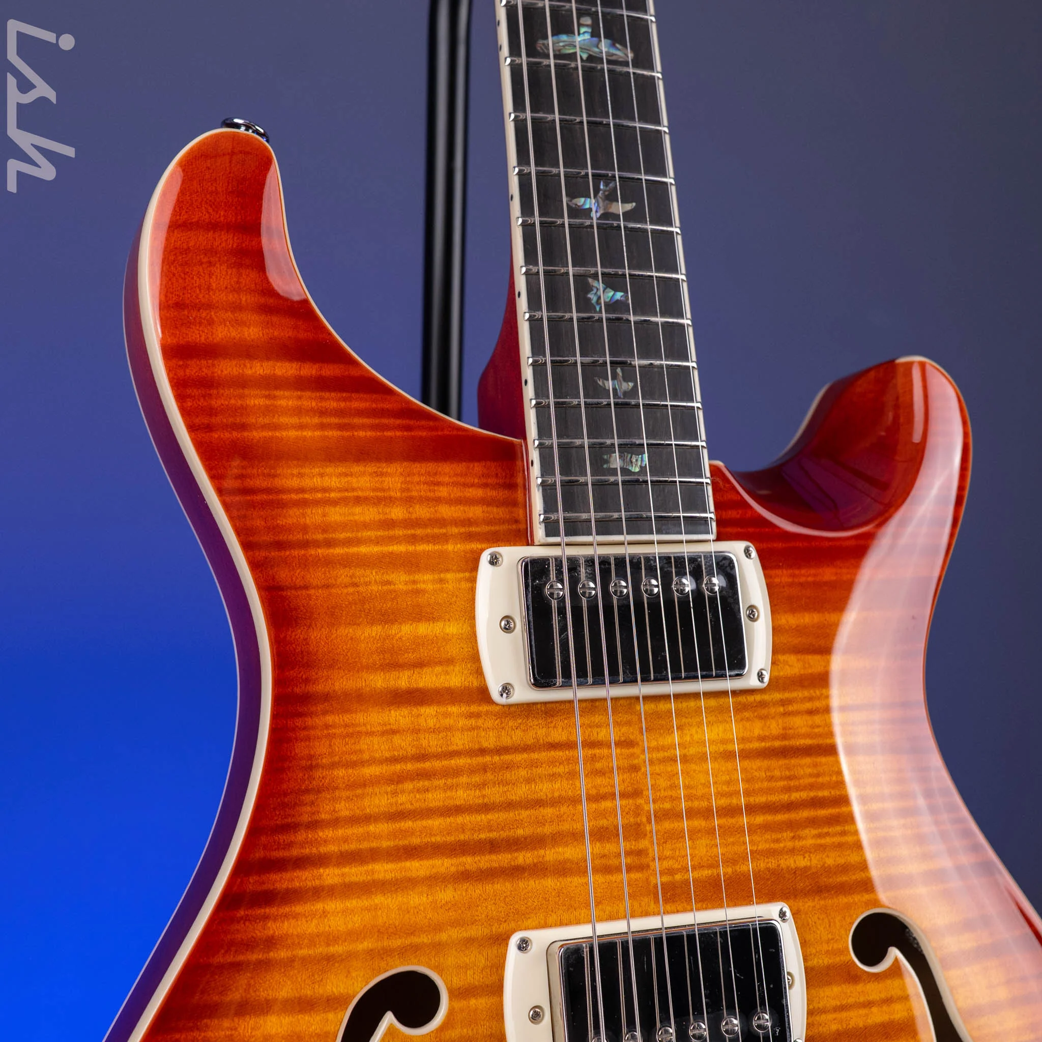 PRS Se Hollowbody II Piezo Vintage Sunburst - Image 4