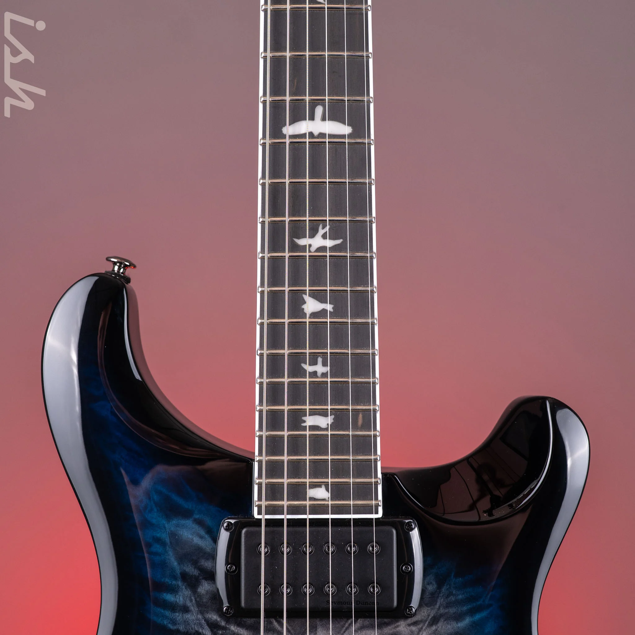 PRS SE Mark Holcomb Holcomb Blue Burst - Image 6