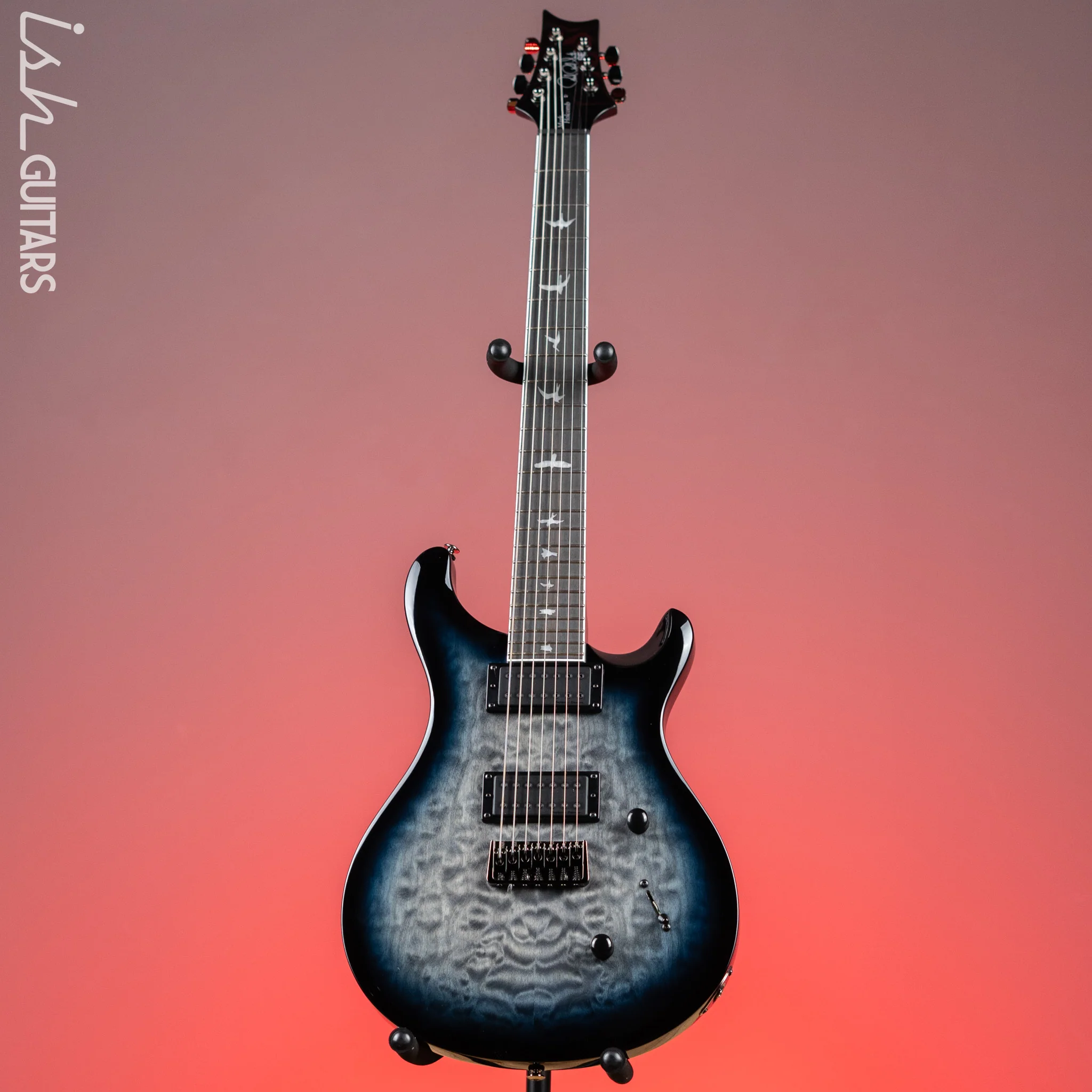 PRS SE Mark Holcomb SVN Holcomb Blue Burst 7 String - Image 2