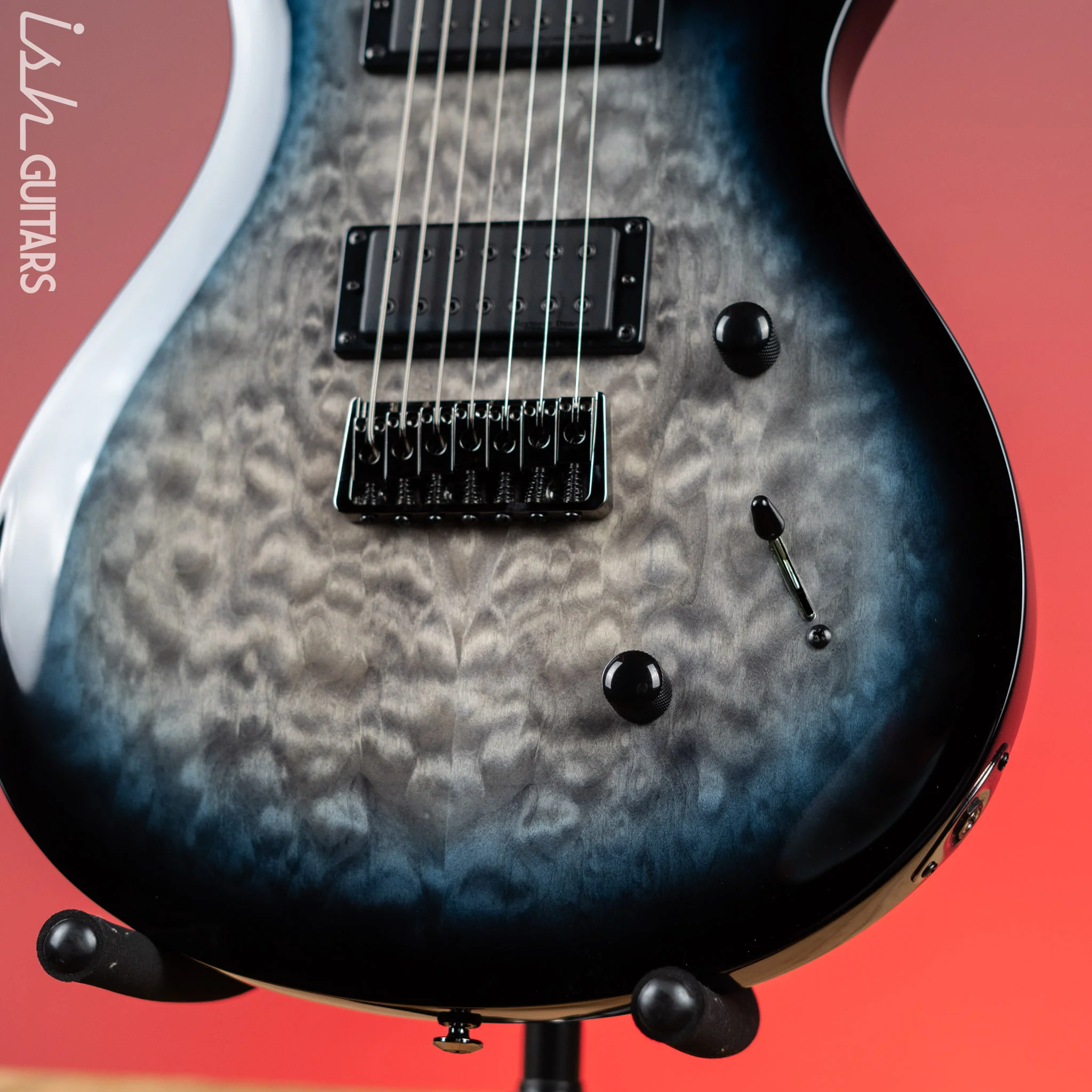 PRS SE Mark Holcomb SVN Holcomb Blue Burst 7 String - Image 4