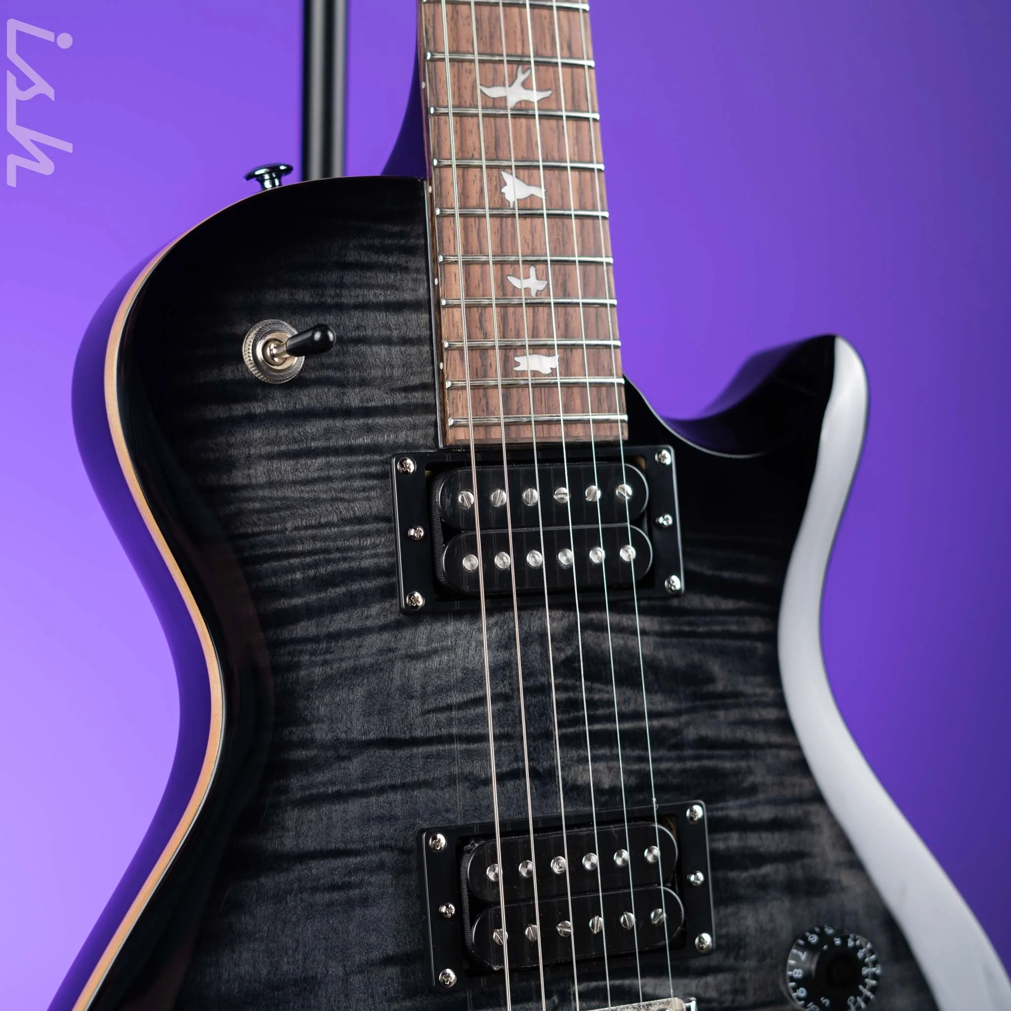PRS SE Mark Tremonti Electric Guitar Charcoal Burst - Image 3