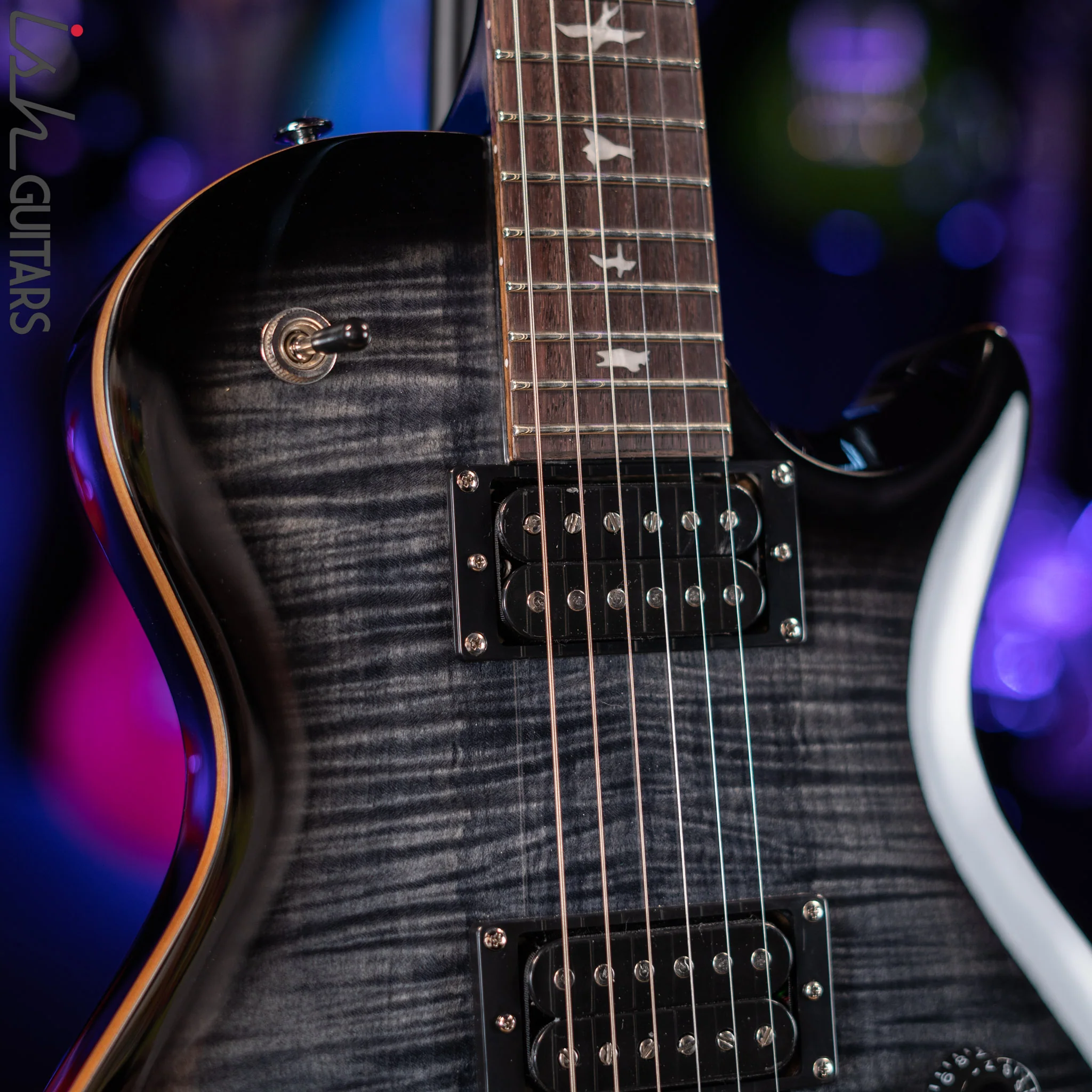 PRS SE Mark Tremonti Singlecut Charcoal Burst - Image 3