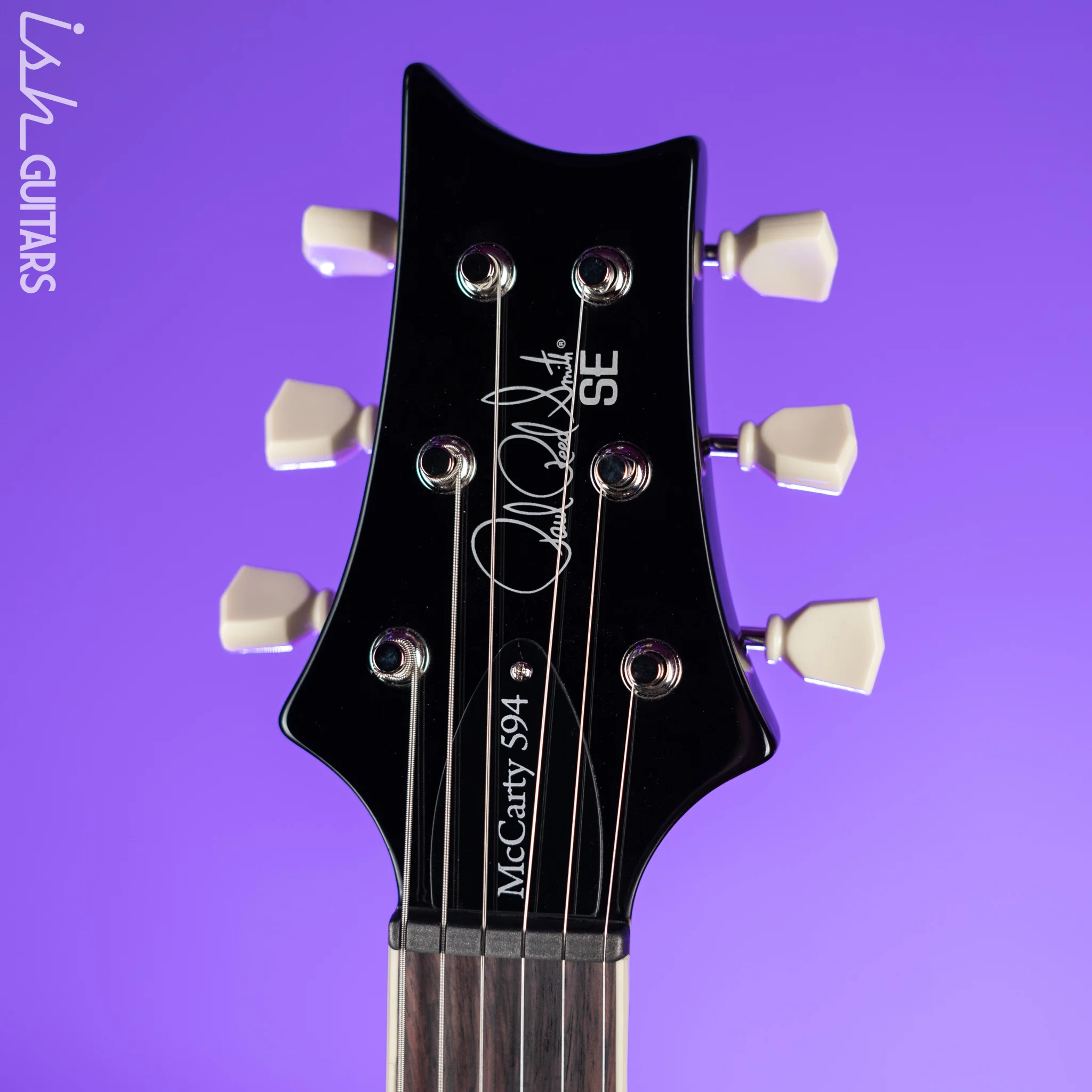 PRS SE McCarty 594 Electric Guitar Black Gold Sunburst - Image 5