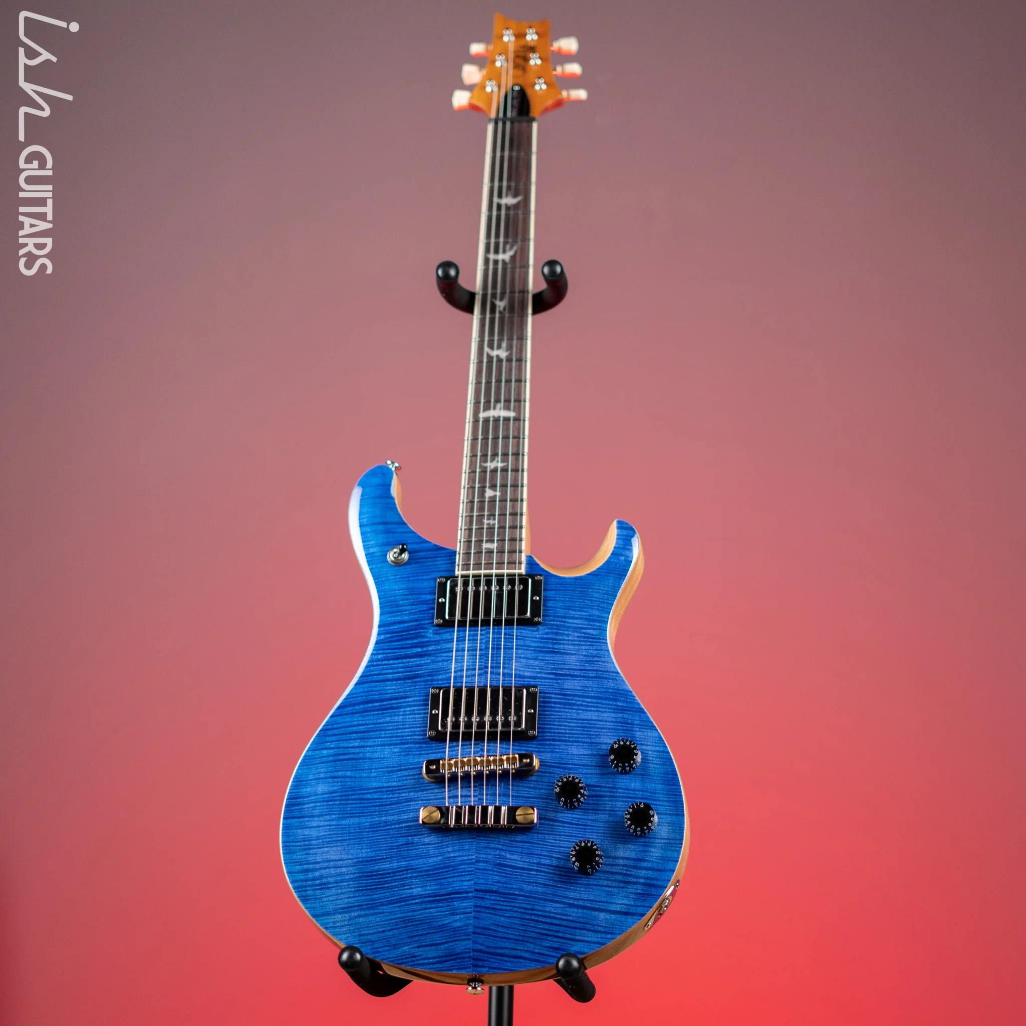 PRS SE McCarty 594 Electric Guitar Faded Blue - Image 2