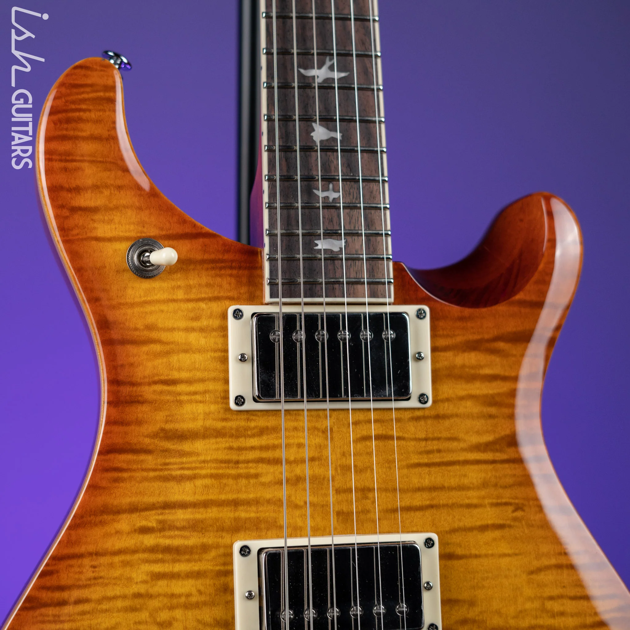 PRS SE McCarty 594 Electric Guitar Vintage Sunburst - Image 3