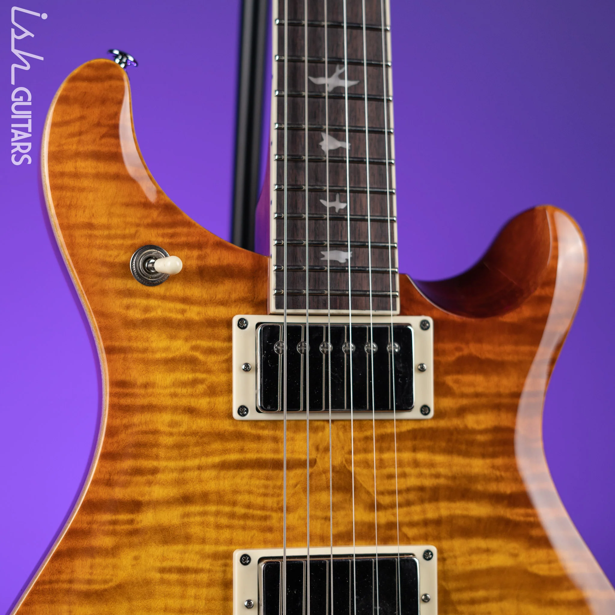 PRS SE McCarty 594 Electric Guitar Vintage Sunburst - Image 3