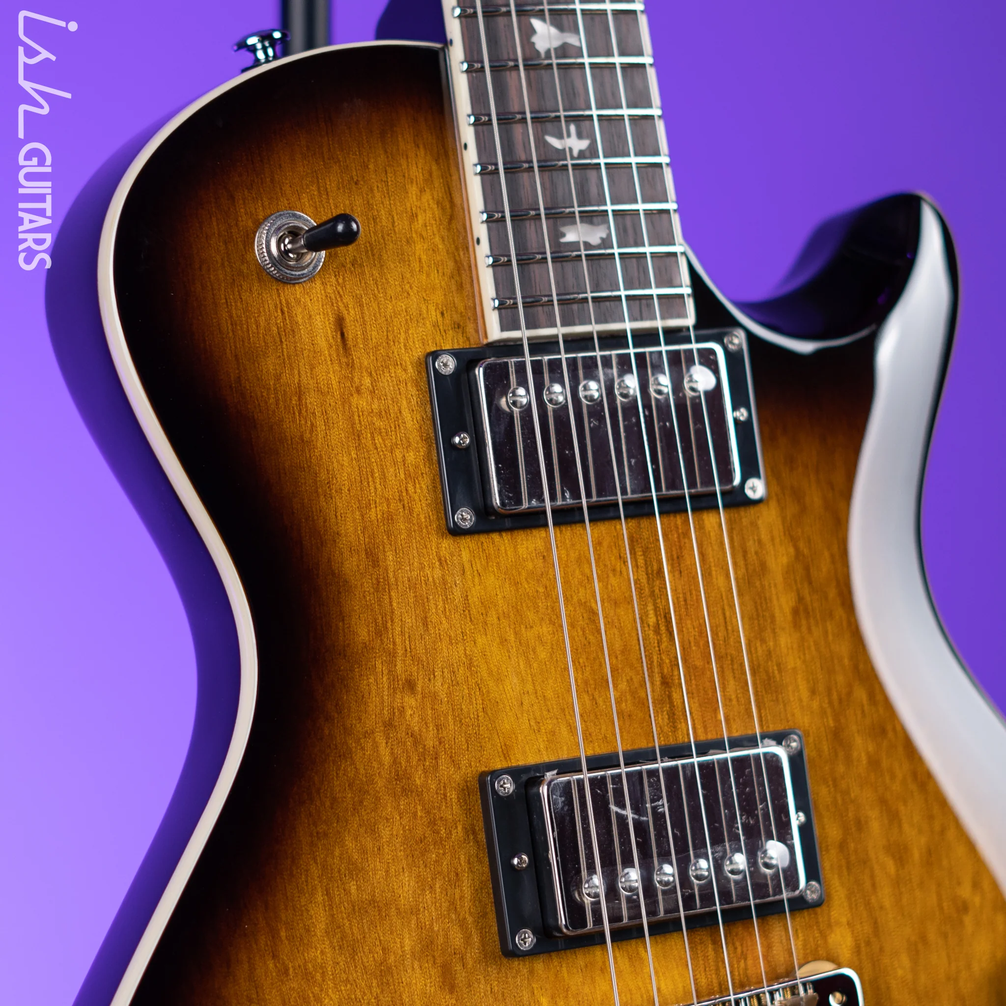 PRS SE McCarty 594 Singlecut Standard McCarty Tobacco Demo - Image 3