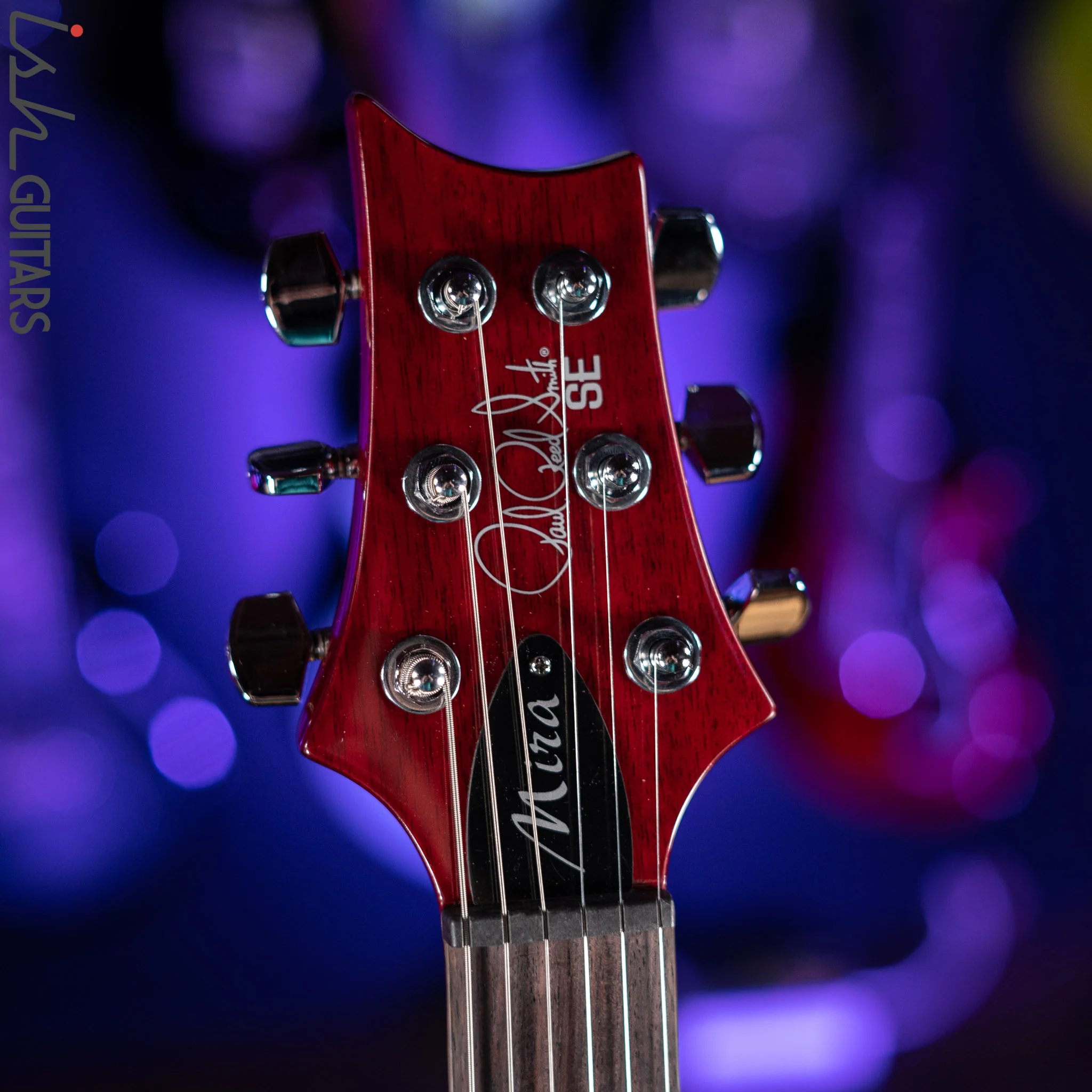 PRS SE Mira Electric Guitar Vintage Cherry - Image 5