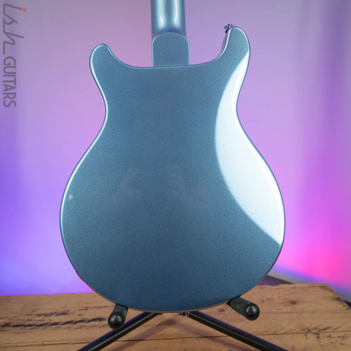 2020 PRS SE Mira Frost Blue Metallic - Image 9