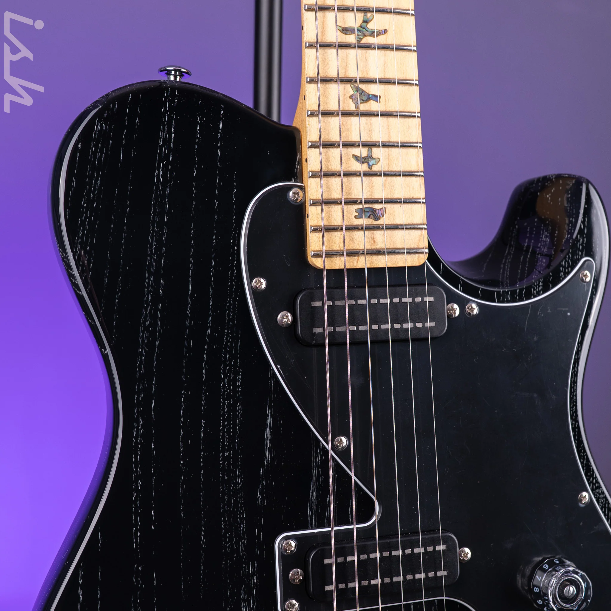PRS SE NF 53 Black Doghair - Image 4