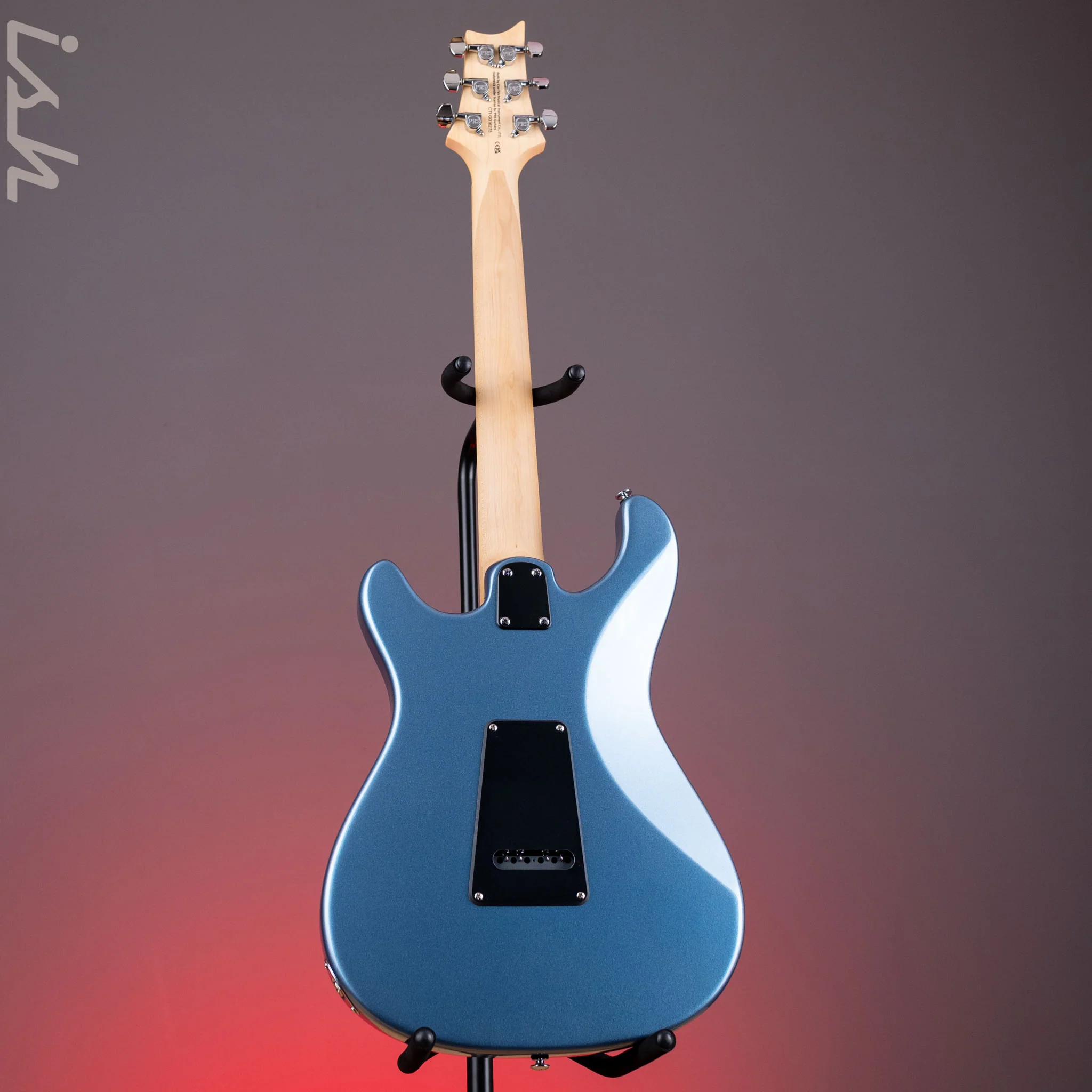PRS SE NF3 Electric Guitar Ice Blue Metallic Maple Fretboard - Image 6