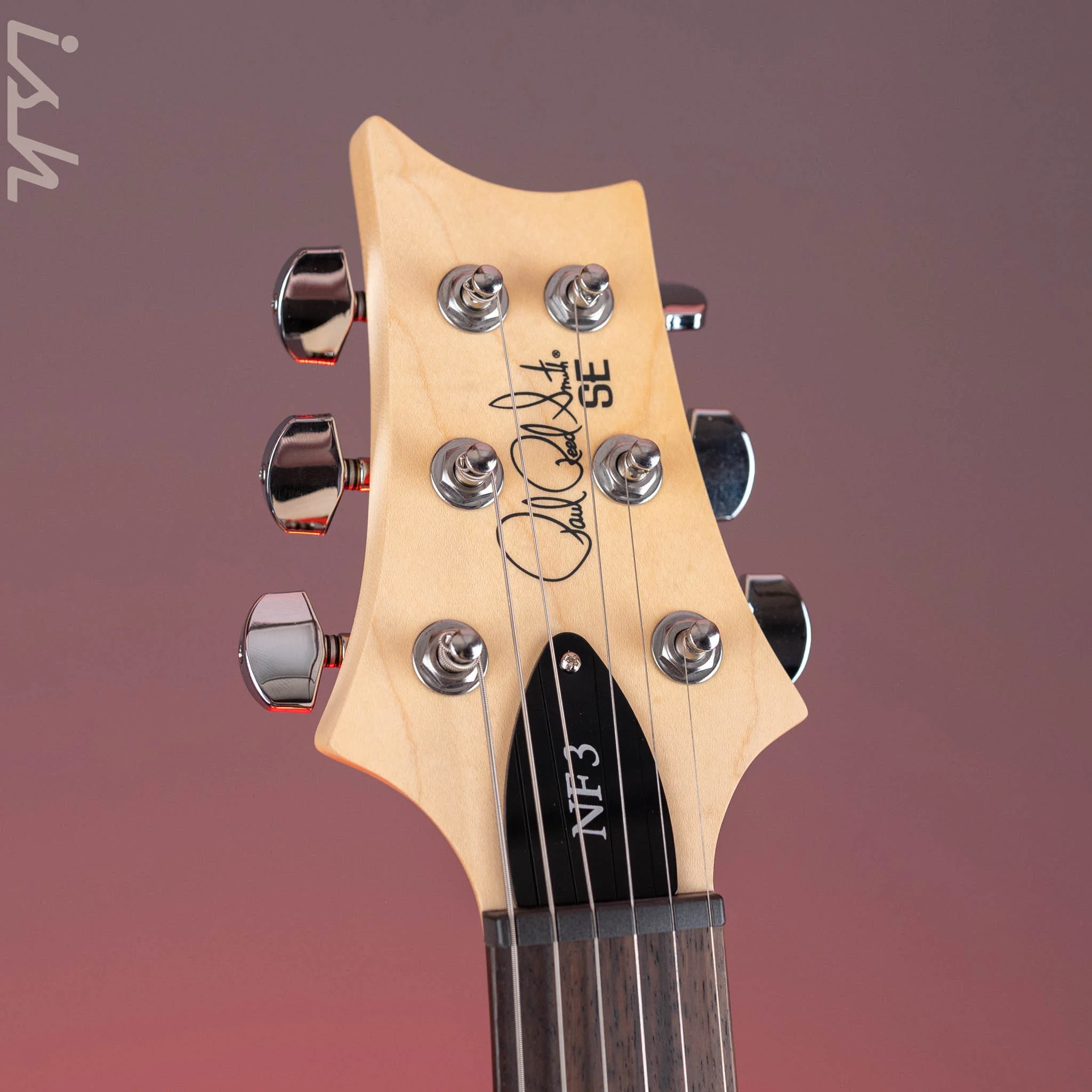 PRS SE NF3 Electric Guitar Ice Blue Metallic Rosewood Fretboard Demo - Image 5