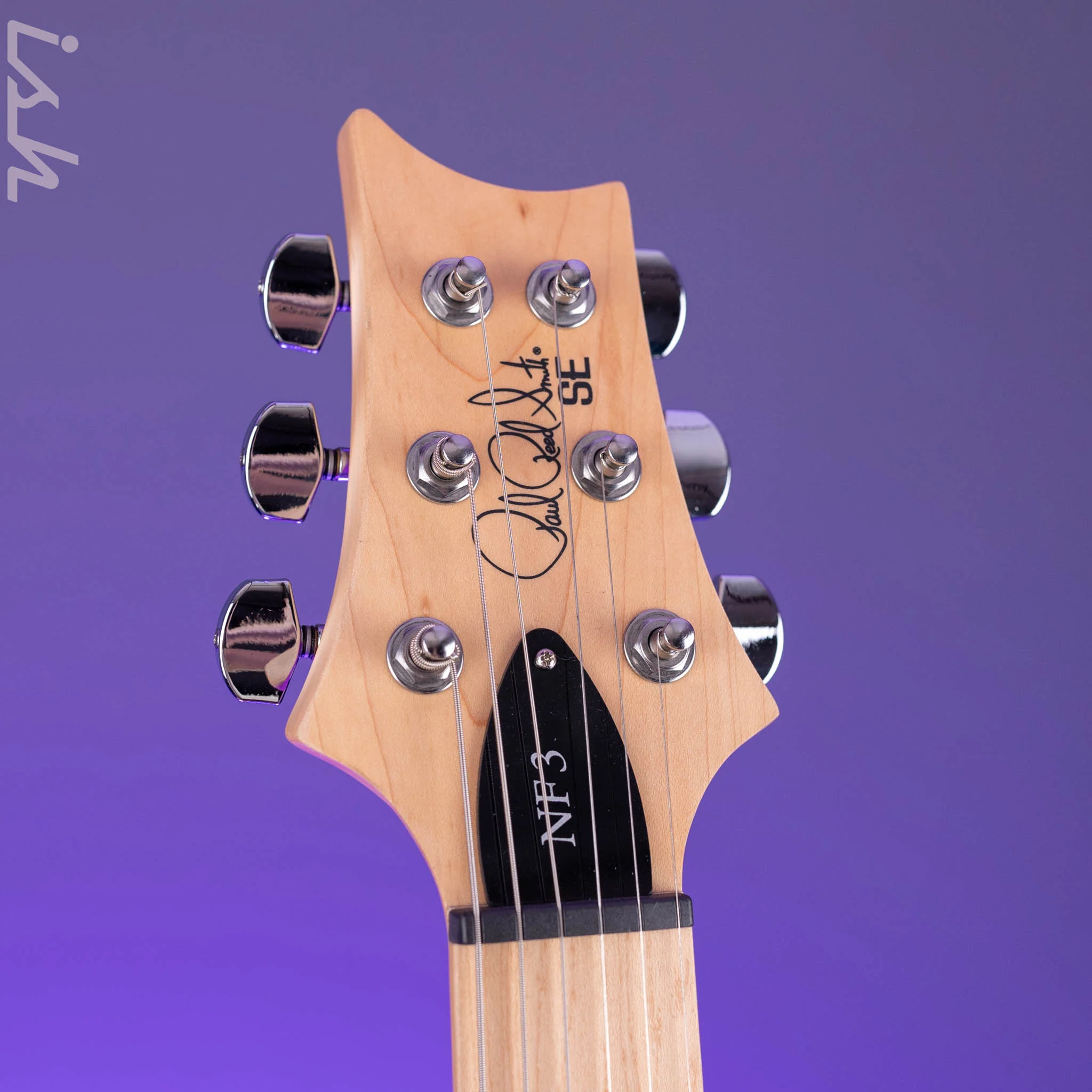 PRS SE NF3 Electric Guitar Metallic Orange Maple Fretboard - Image 5