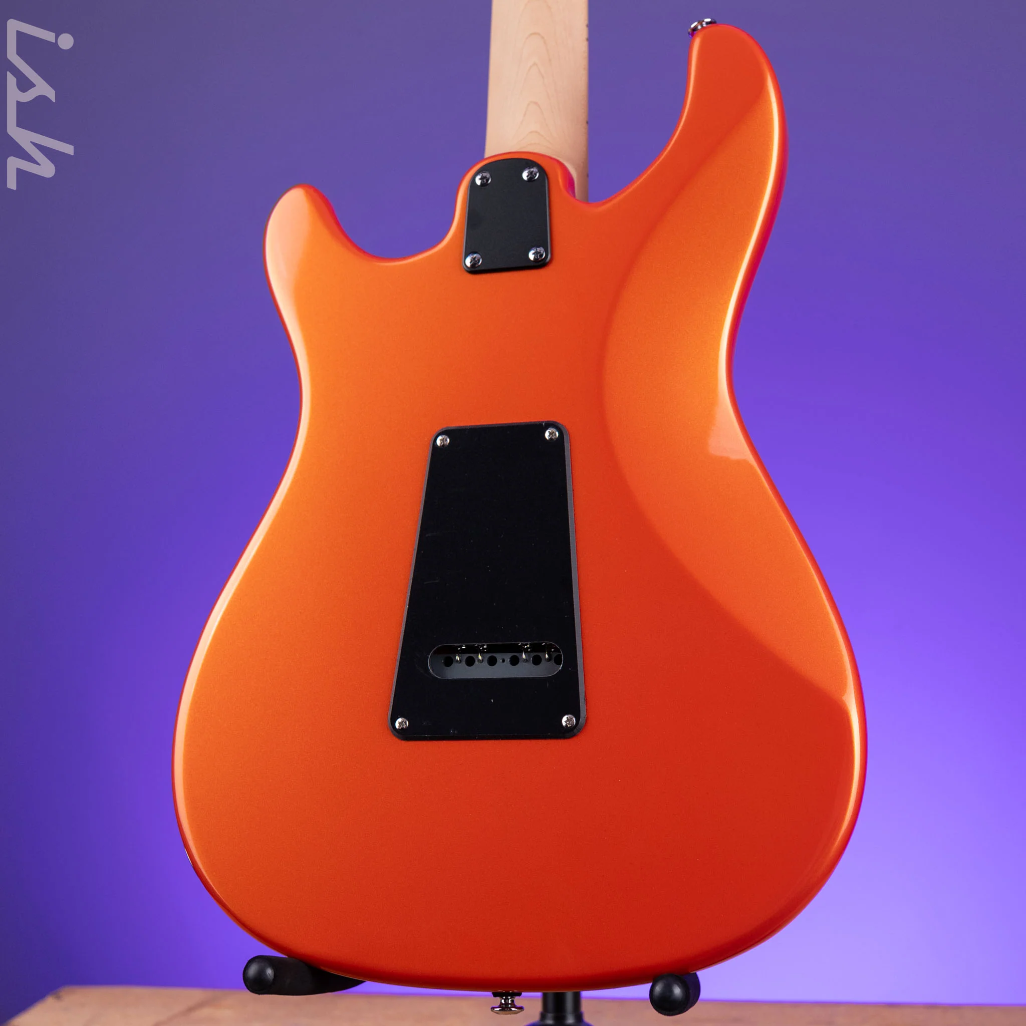PRS SE NF3 Electric Guitar Metallic Orange Maple Fretboard - Image 7