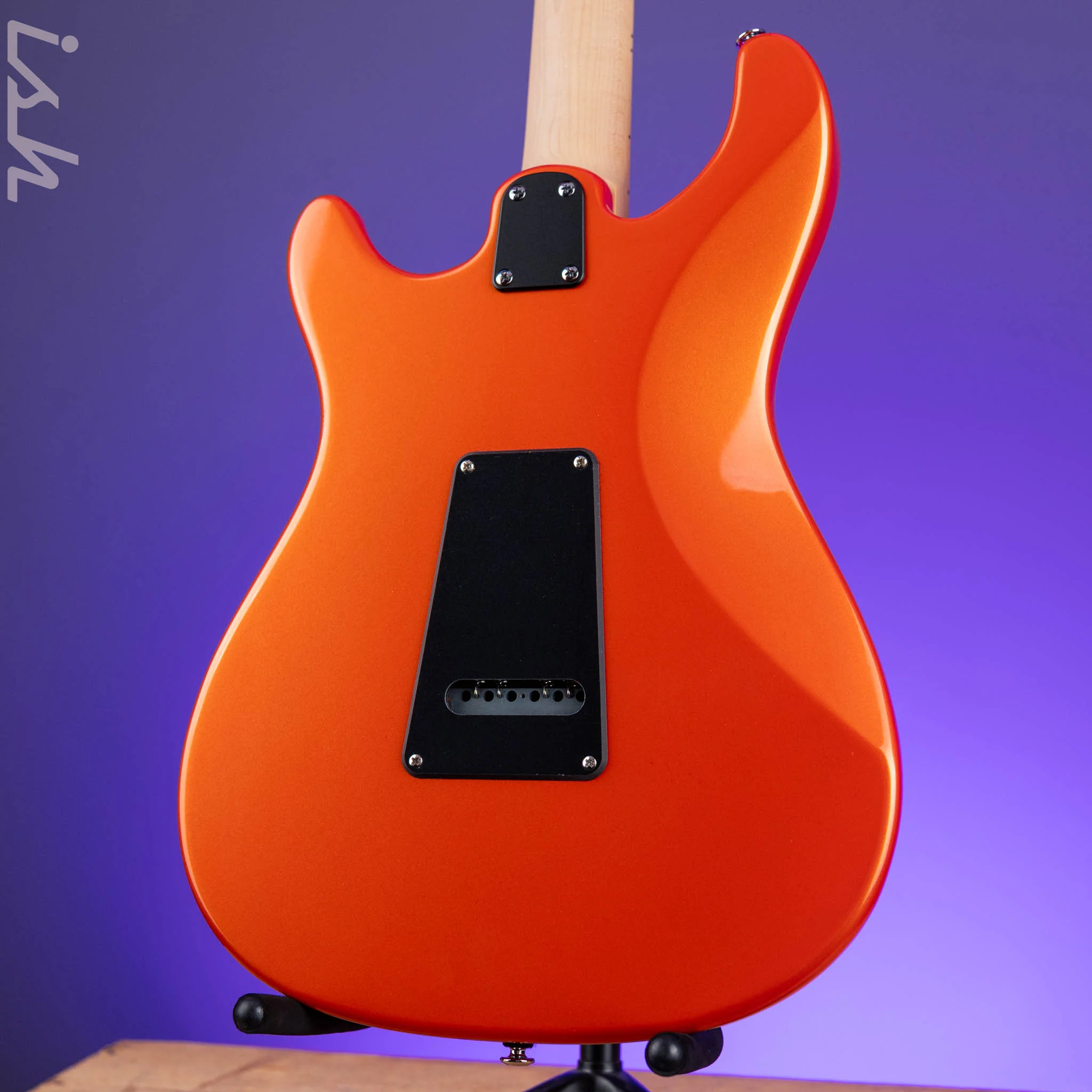 PRS SE NF3 Electric Guitar Metallic Orange Maple Fretboard - Image 7