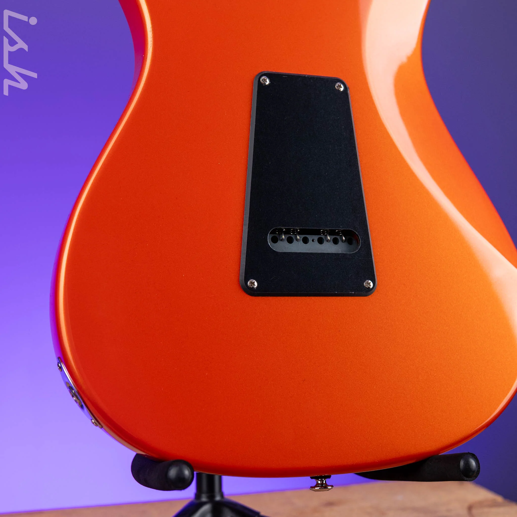 PRS SE NF3 Electric Guitar Metallic Orange Maple Fretboard - Image 9