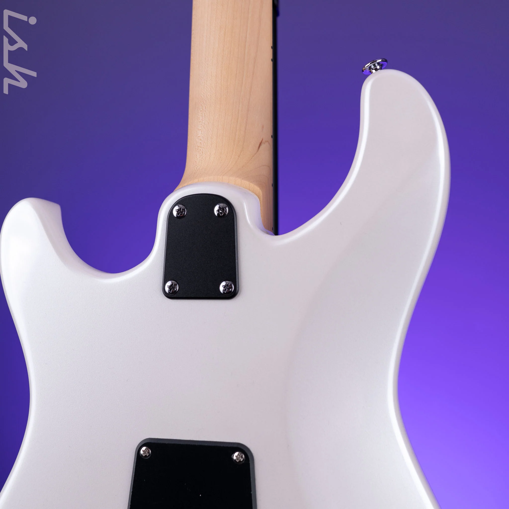 PRS SE NF3 Electric Guitar White Pearl Maple Fretboard - Image 8