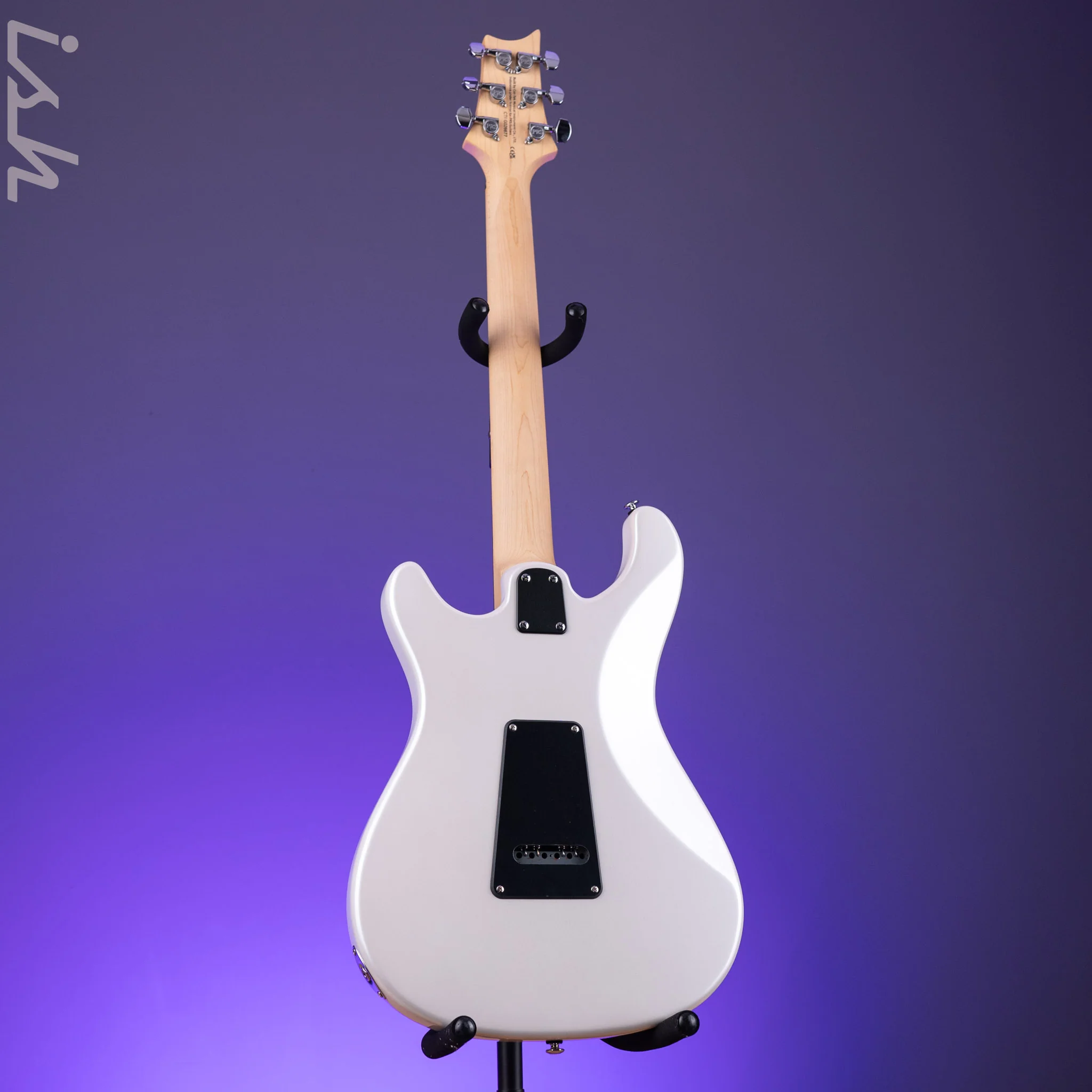 PRS SE NF3 Electric Guitar White Pearl Maple Fretboard Demo - Image 6