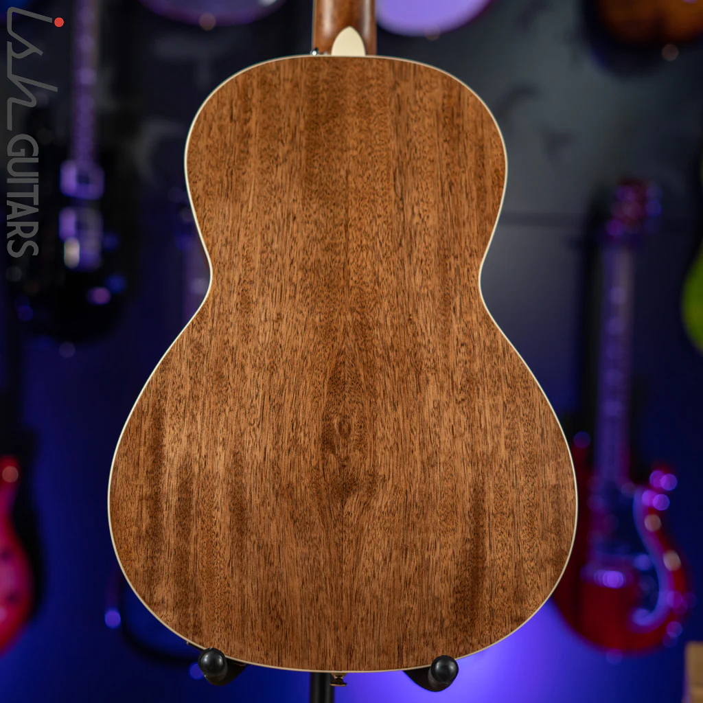 PRS SE P20E Parlor Acoustic Guitar Black Top Demo - Image 8