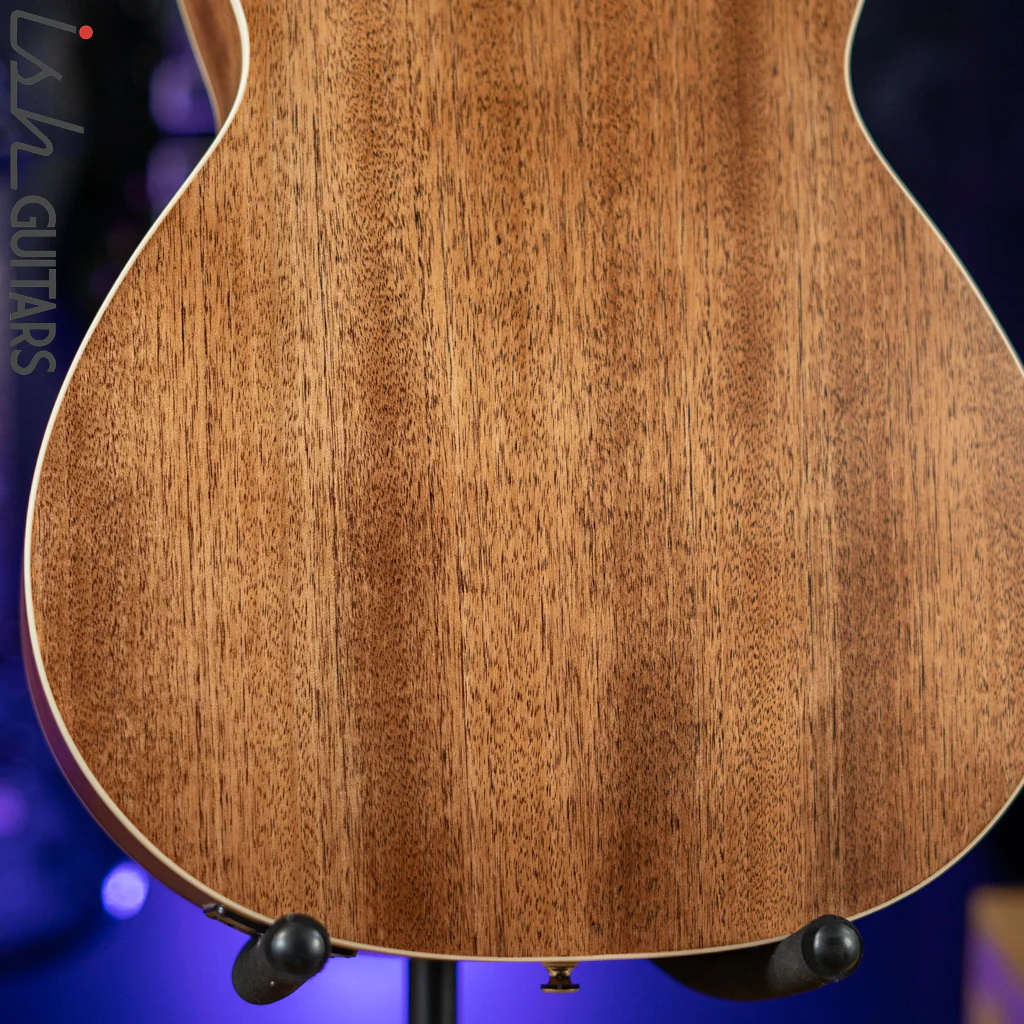 PRS SE P20E Parlor Acoustic-Electric Guitar Black Top - Image 10