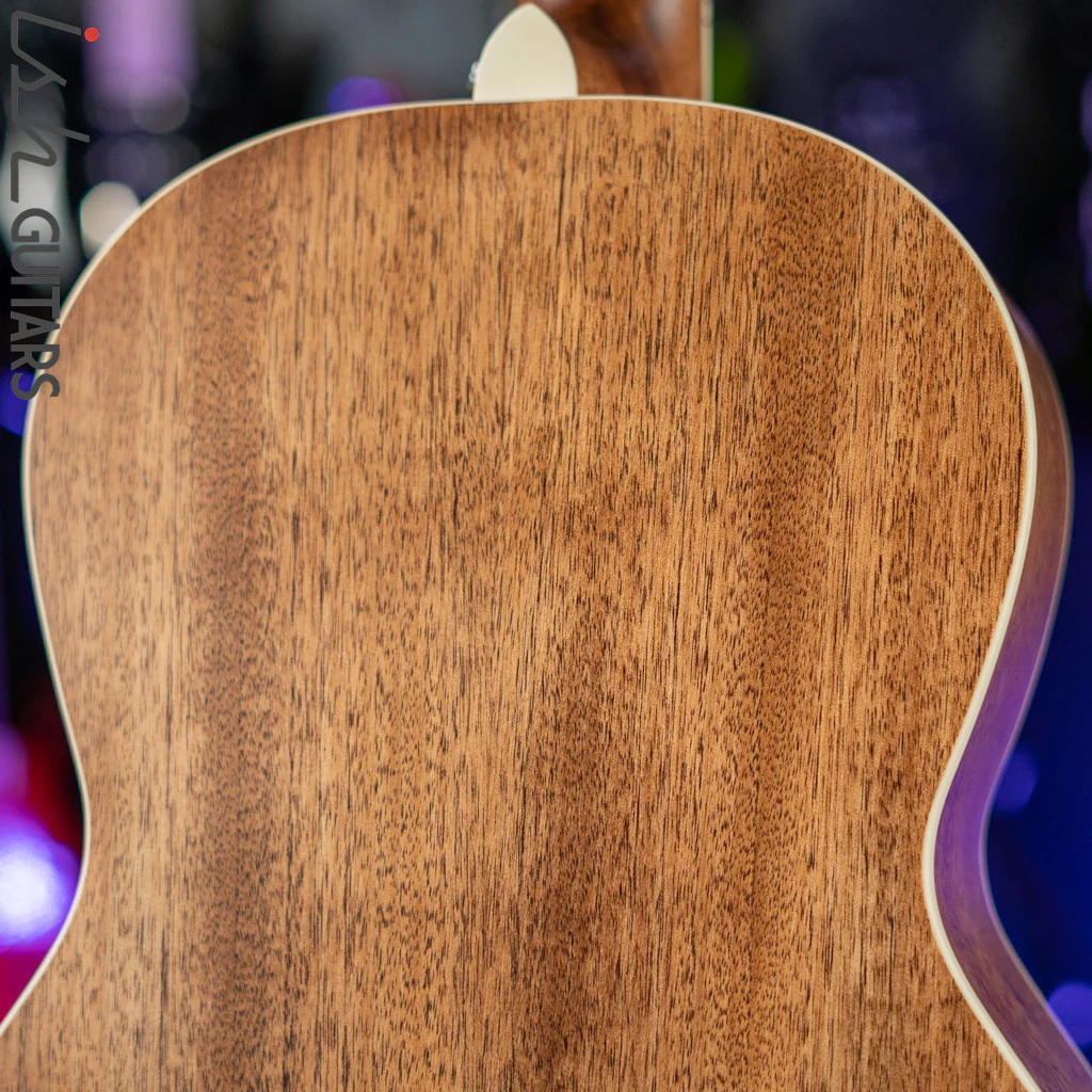 PRS SE P20E Parlor Acoustic-Electric Guitar Black Top - Image 9