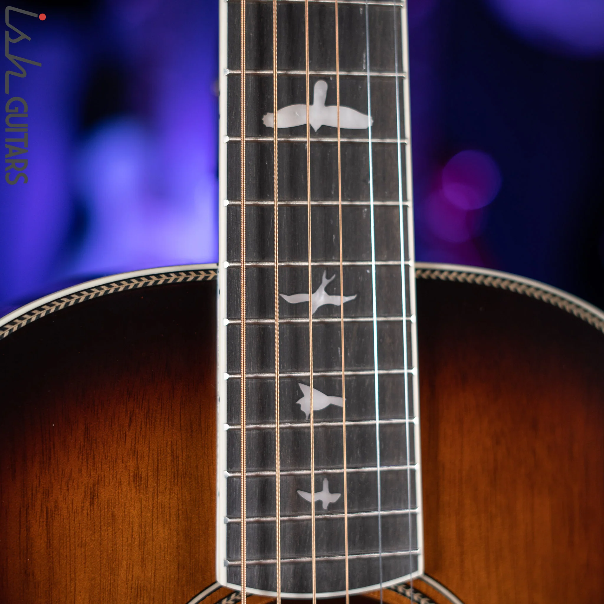 PRS SE P20E Tonare Acoustic-Electric Guitar Tobacco Sunburst Demo - Image 5