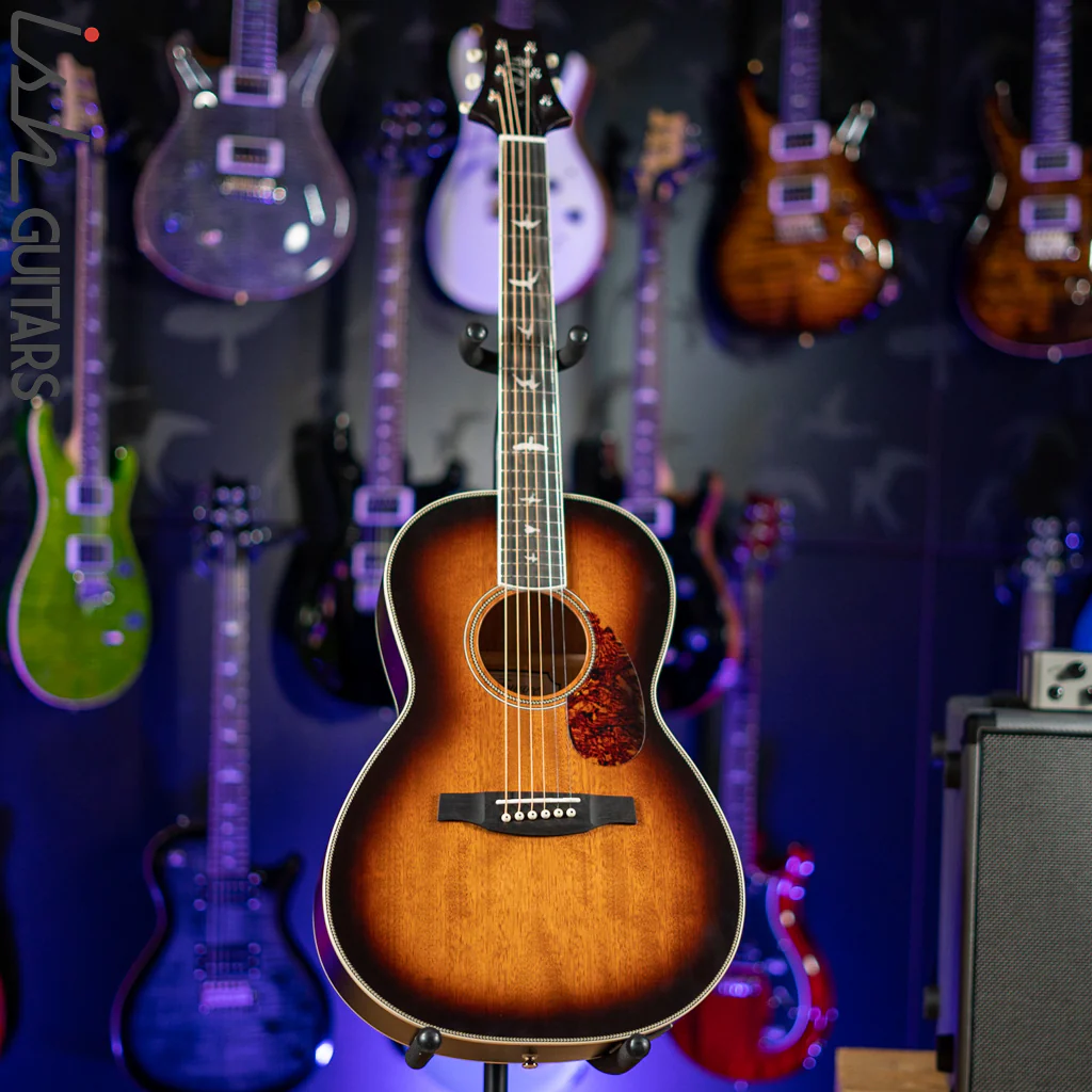 PRS SE P20E Tonare Acoustic-Electric Guitar Tobacco Sunburst - Image 2