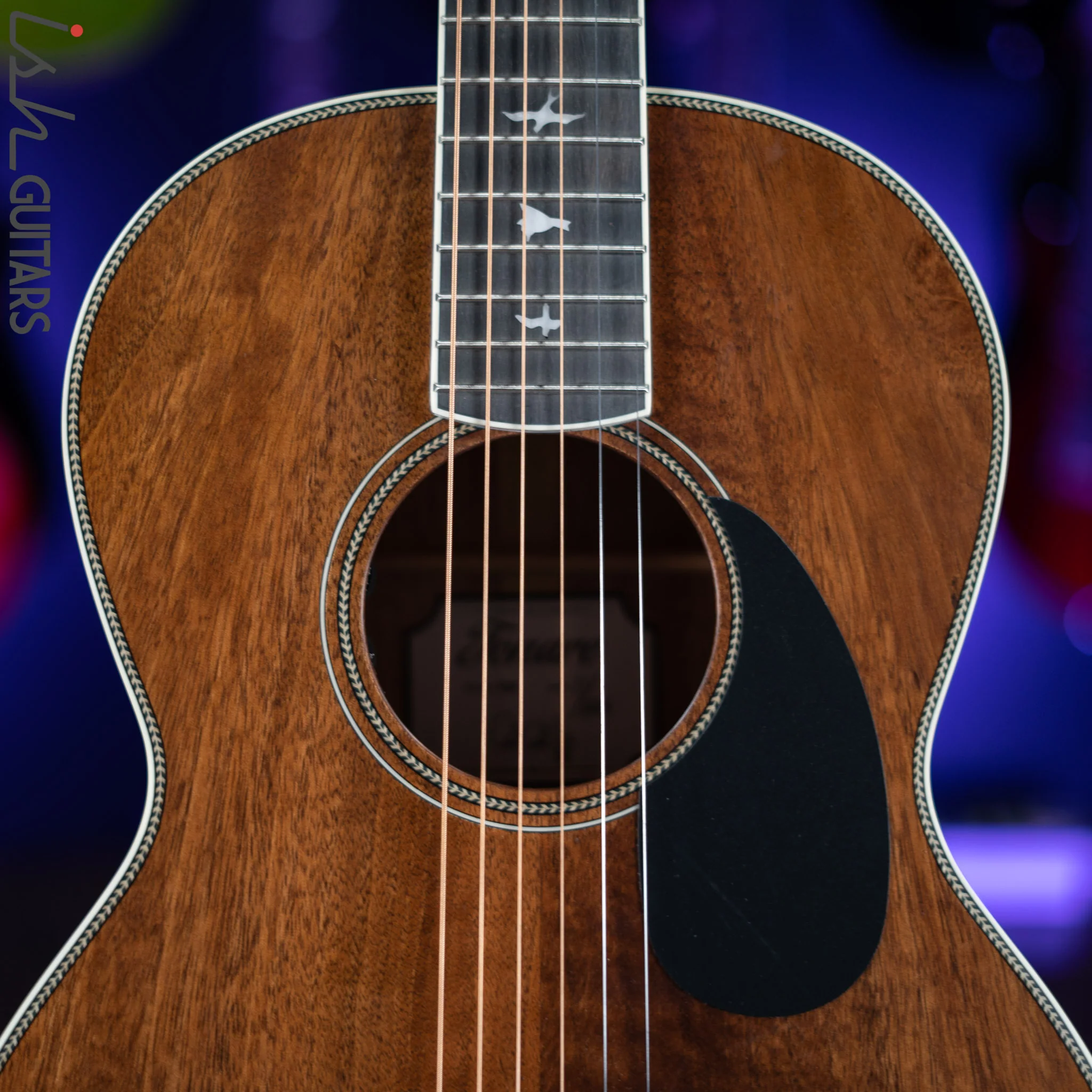 PRS SE P20E Tonare Acoustic-Electric Guitar Vintage Mahogany - Image 3