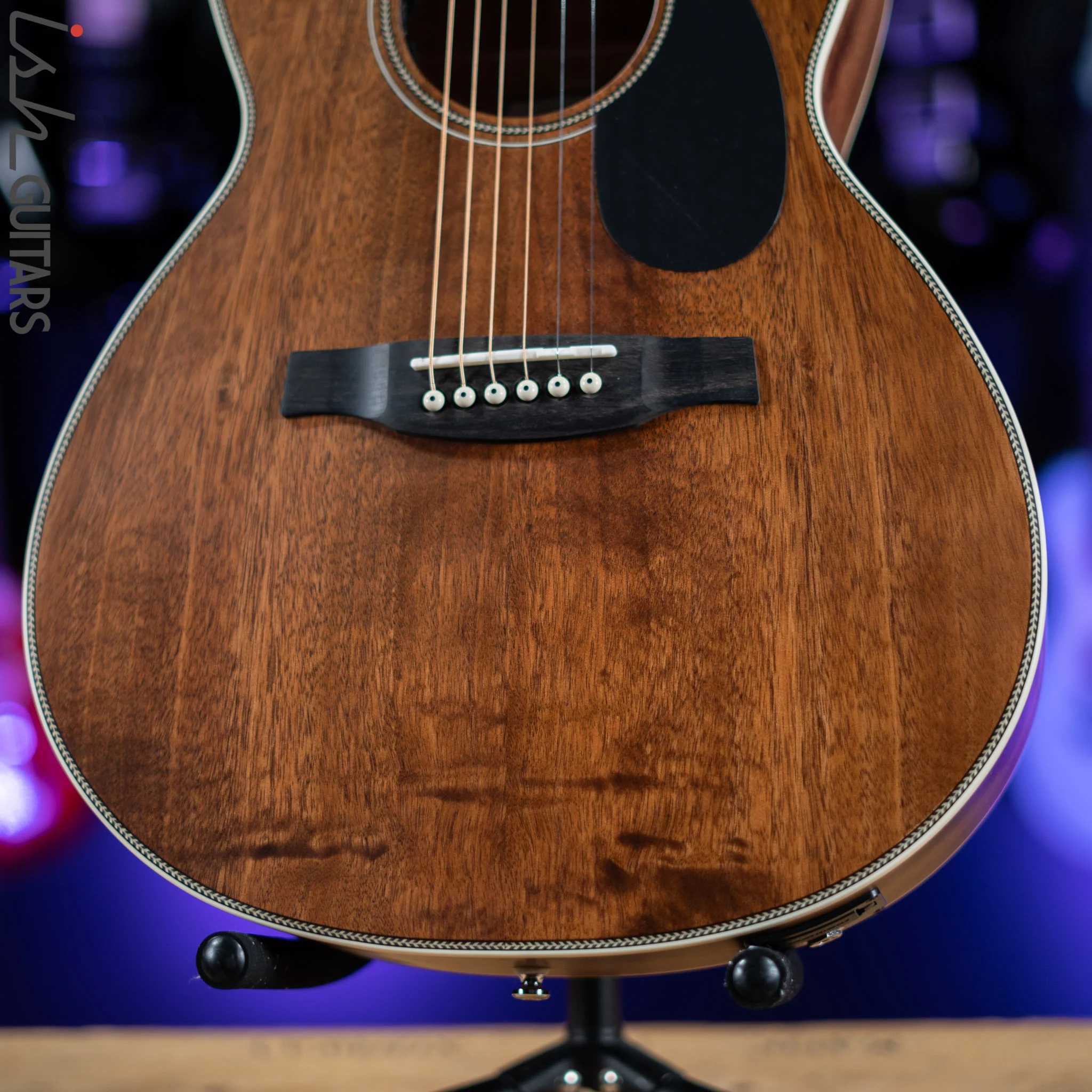 PRS SE P20E Tonare Acoustic-Electric Guitar Vintage Mahogany - Image 4