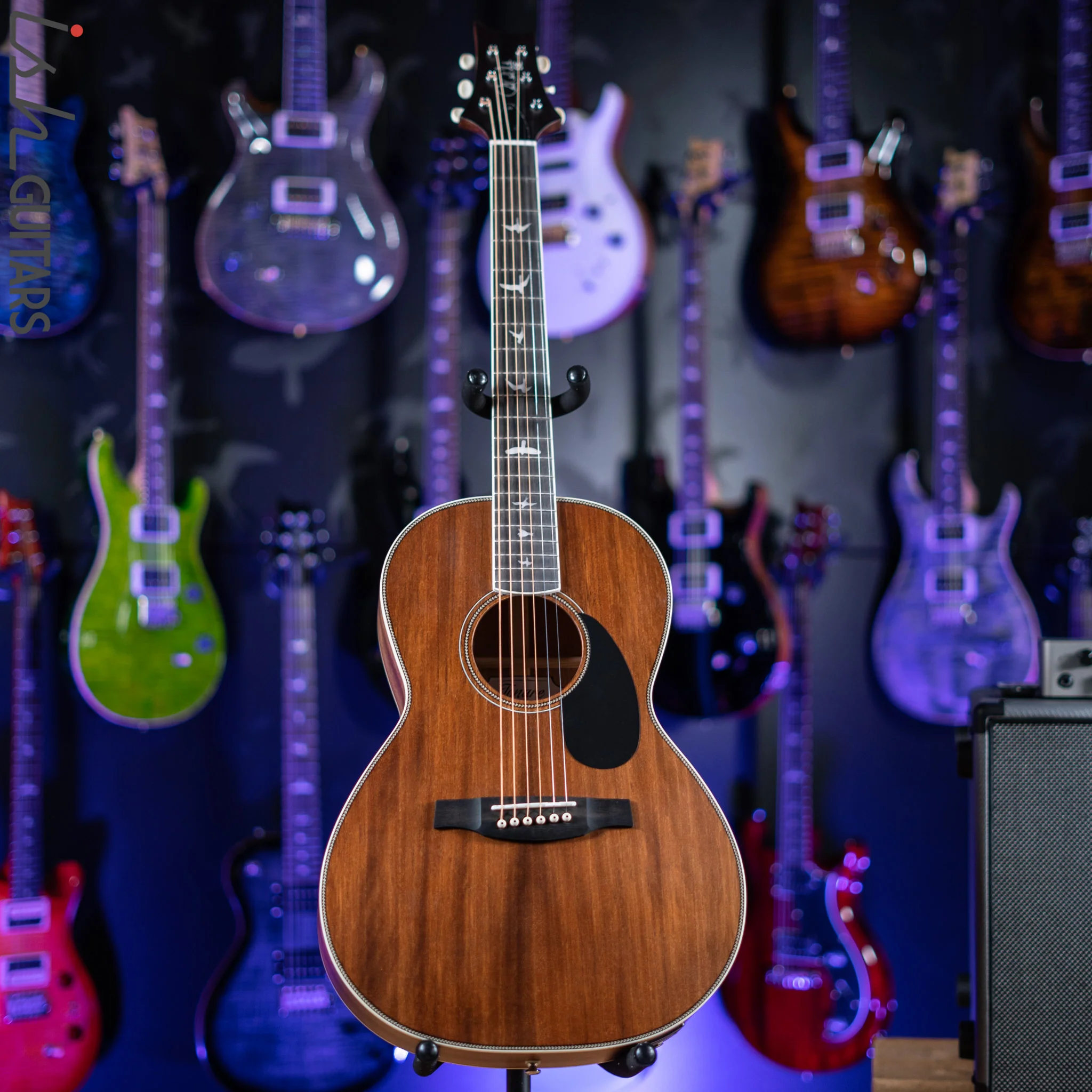 PRS SE P20E Tonare Acoustic-Electric Guitar Vintage Mahogany - Image 2