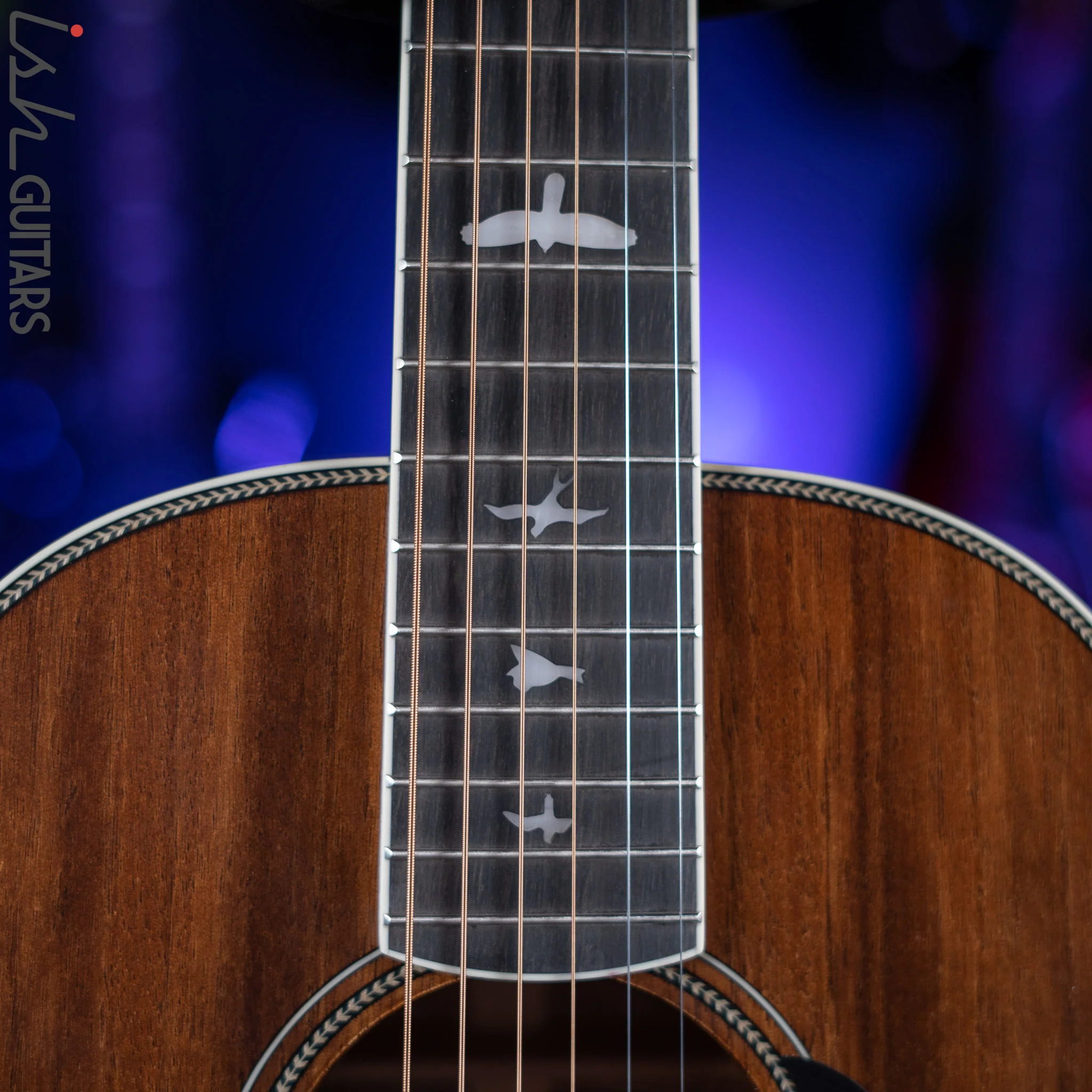 PRS SE P20E Tonare Acoustic-Electric Guitar Vintage Mahogany - Image 5