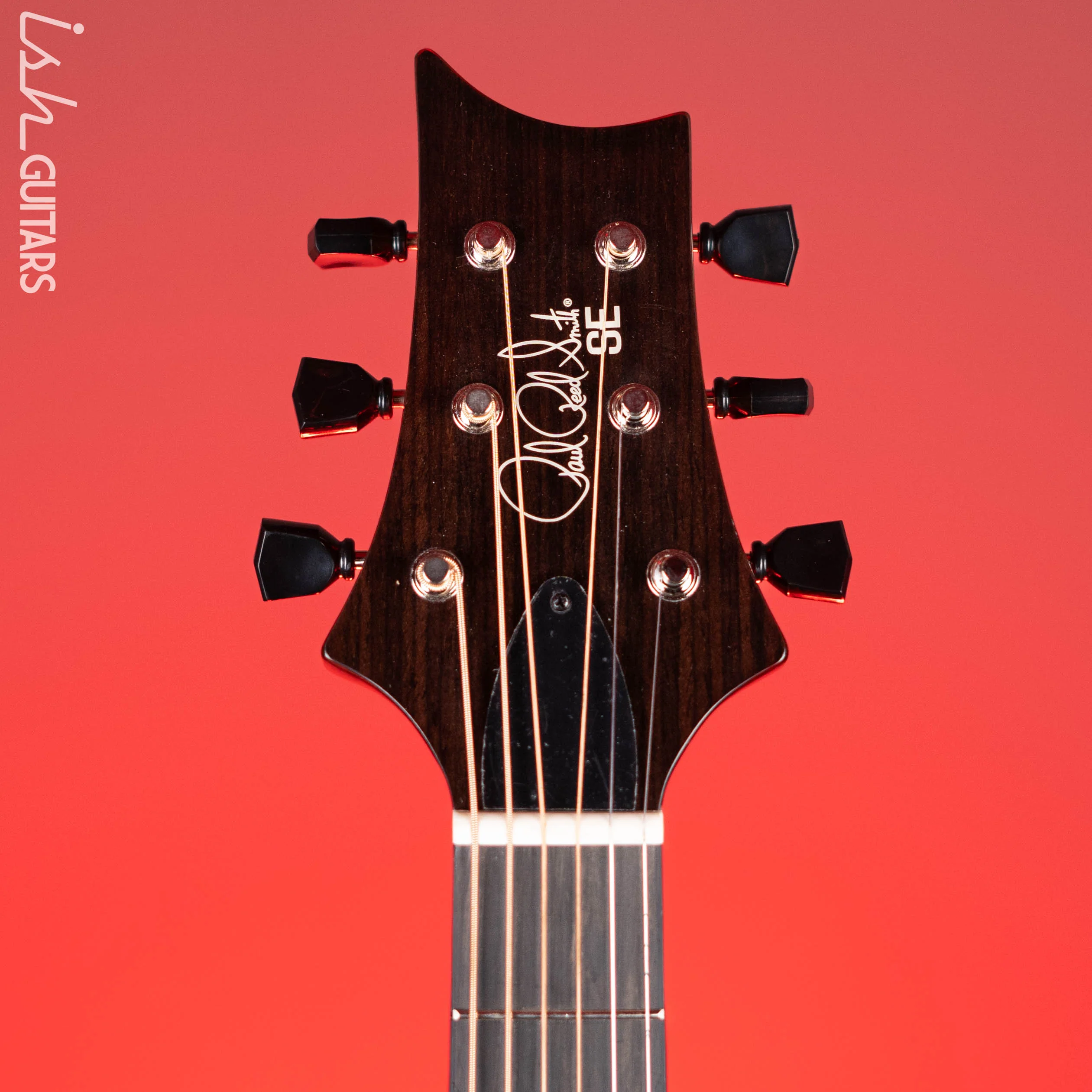 PRS SE P50E Tonare Parlor Acoustic Guitar Black Gold Demo - Image 7