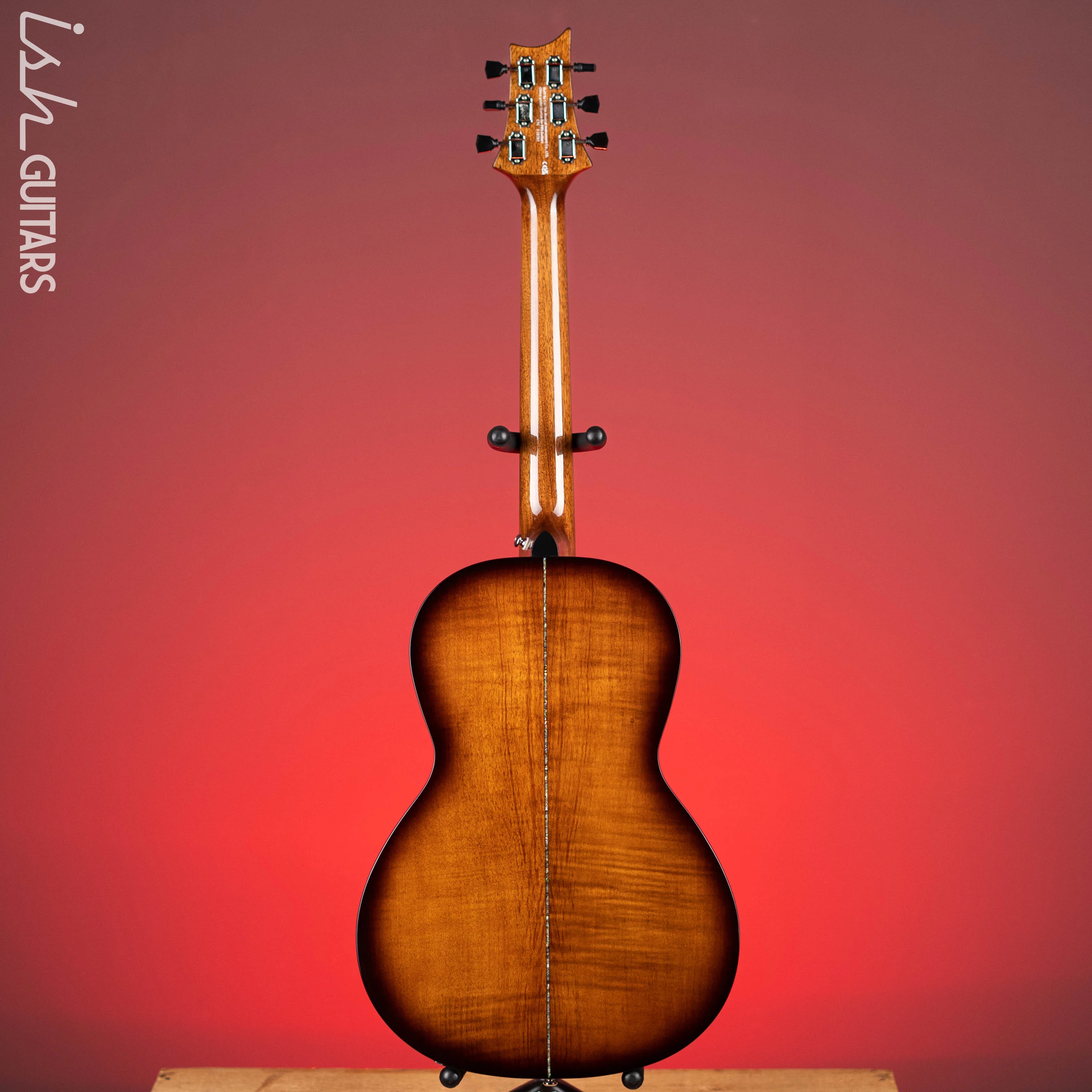 PRS SE P50E Tonare Parlor Acoustic Guitar Black Gold Demo - Image 8