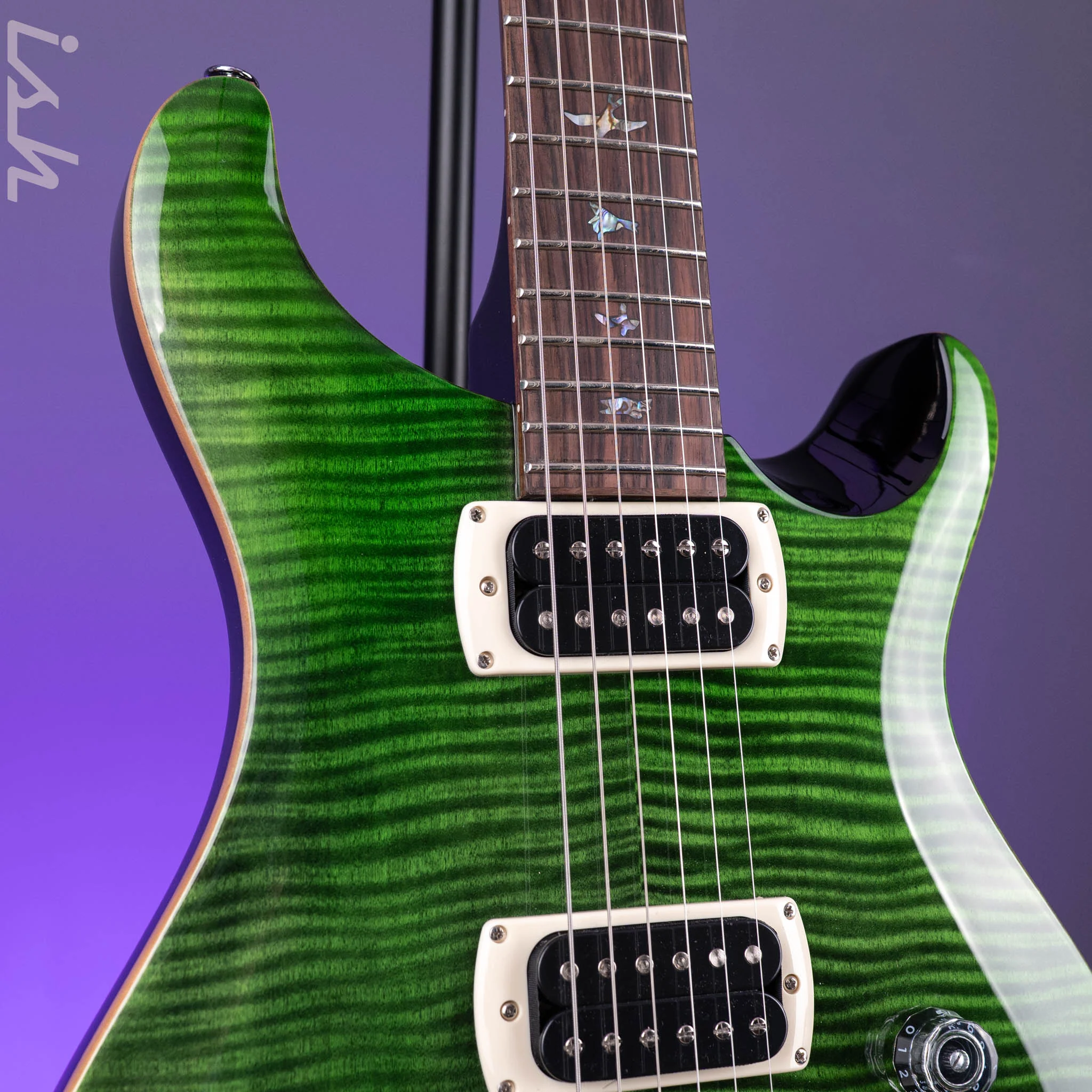 PRS SE Paul's Guitar Teal Black *New Color* - Image 4