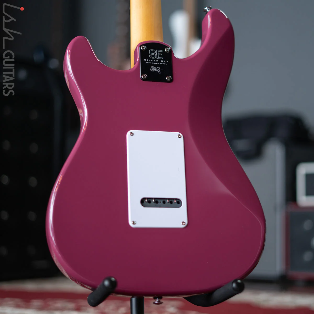PRS SE Silver Sky Dragon Fruit Demo - Image 9