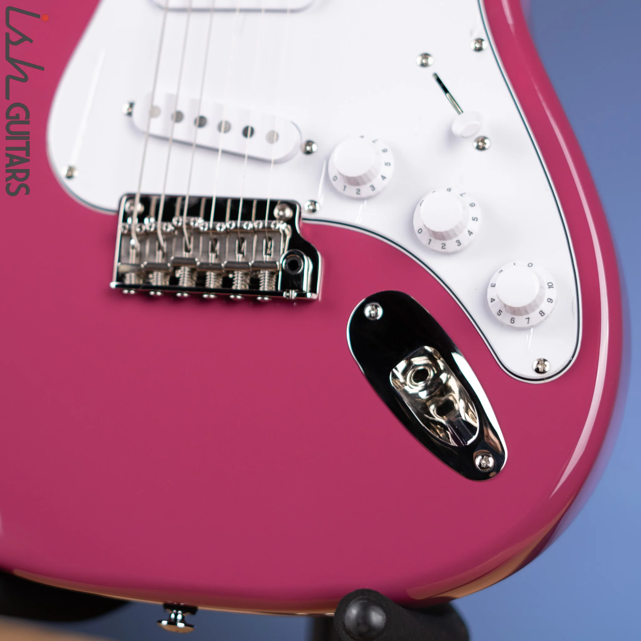 PRS SE Silver Sky Dragon Fruit Demo - Image 4